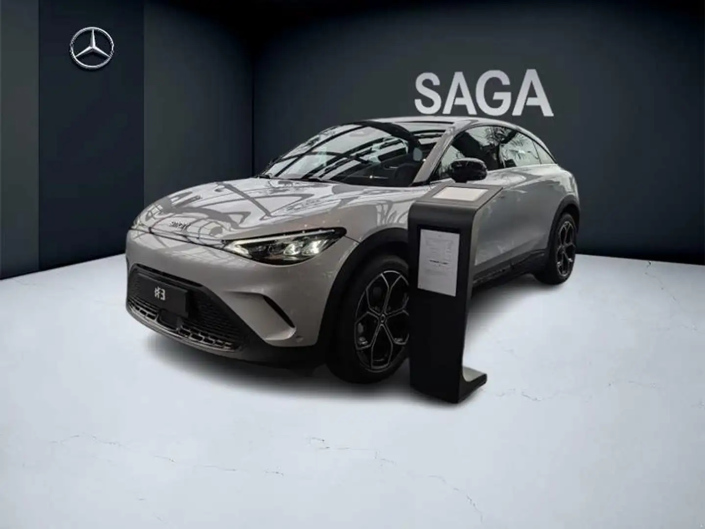 smart #3 (12.2023-) 200kW Pro+ Grijs - 1