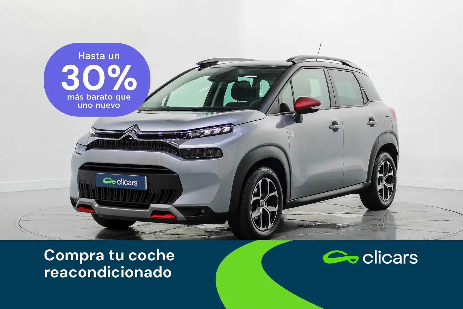 Citroen C3 Aircross BlueHDi S&S C-Series 110 Silber - 1