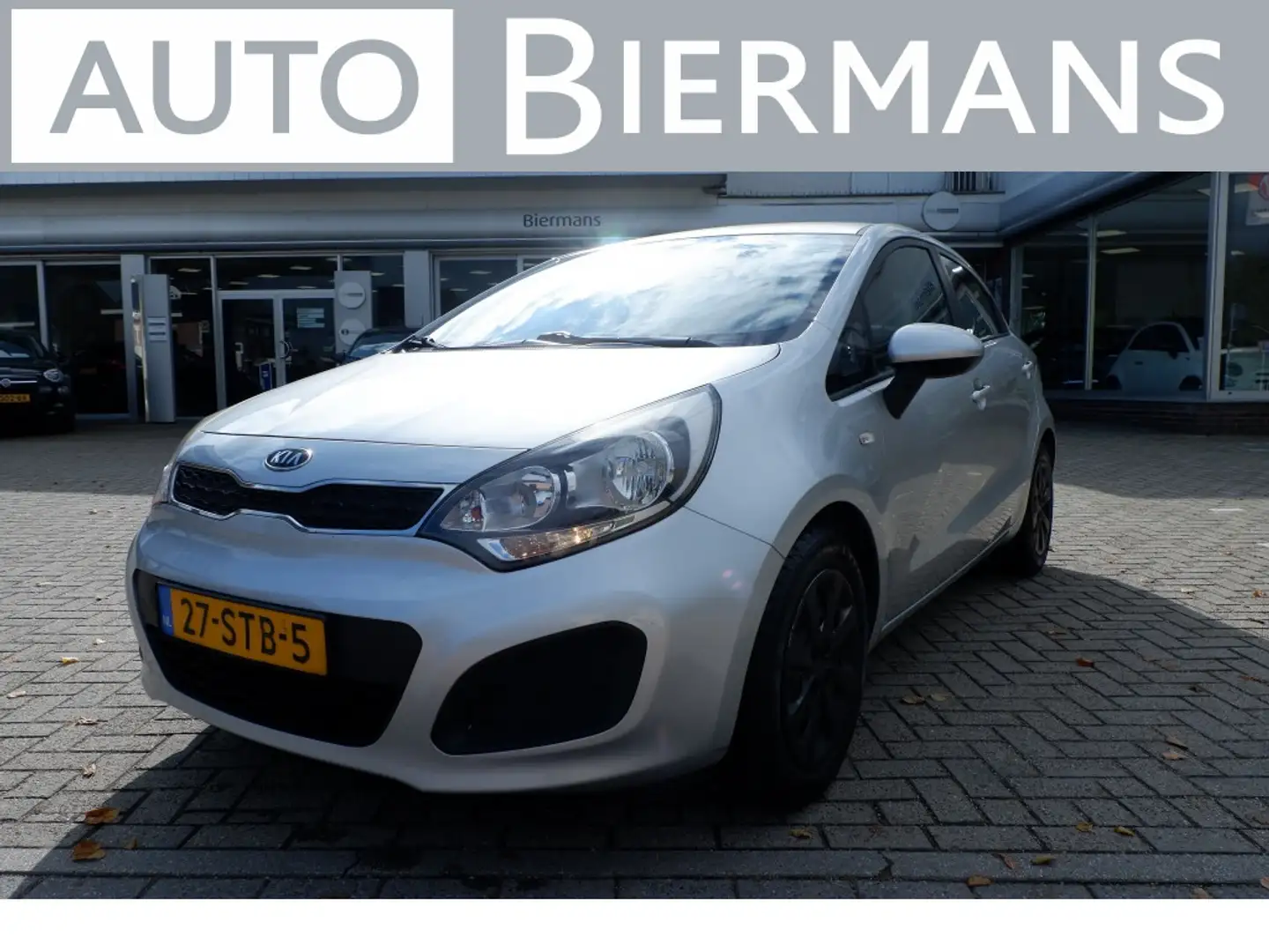 Kia Rio 1.2 CVVT Comf. Pack / INCL. APK Grijs - 1