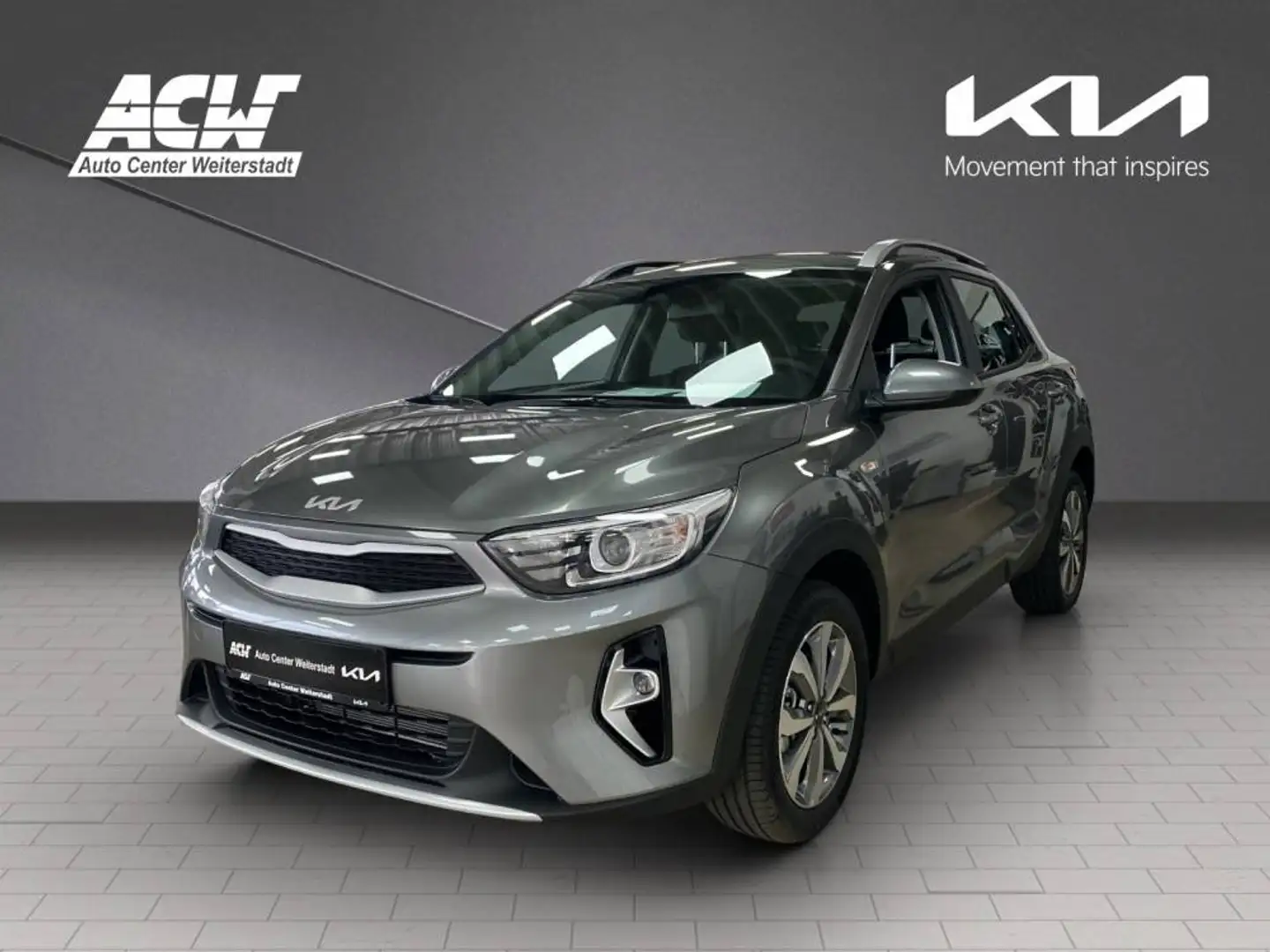 Kia Stonic STONIC 1.2 VISION NAVI KAMERA SITZHEIZUNG CARPLAY Grau - 1