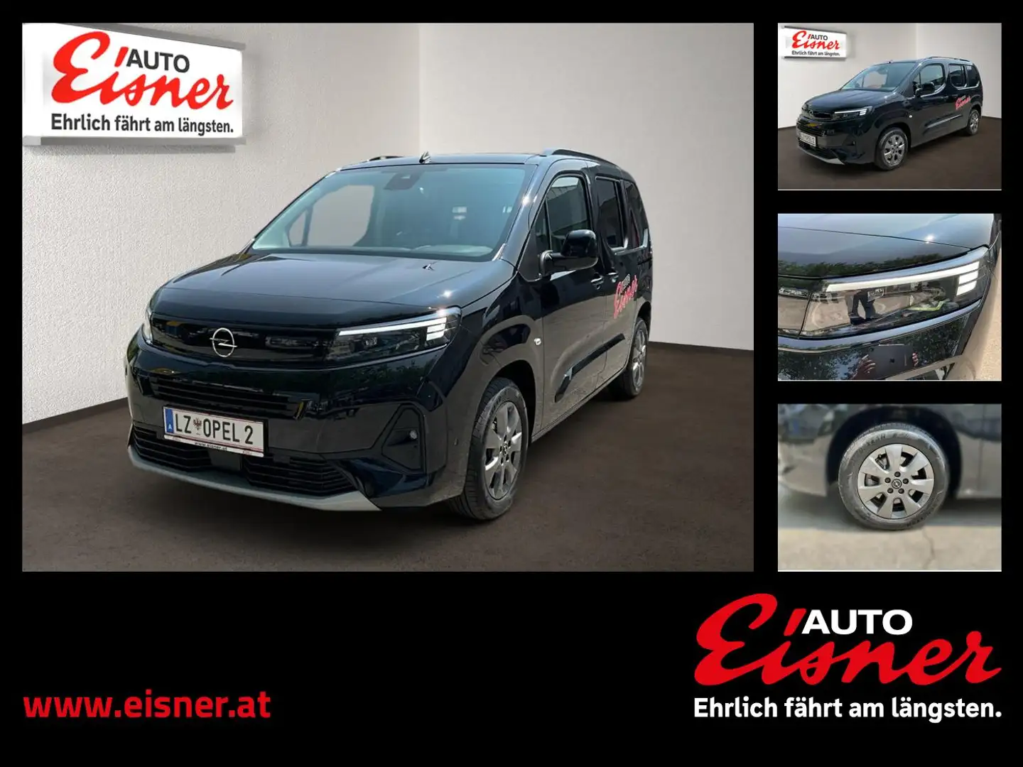 Opel Combo GS 1.5 Familienfreundlich Schwarz - 1