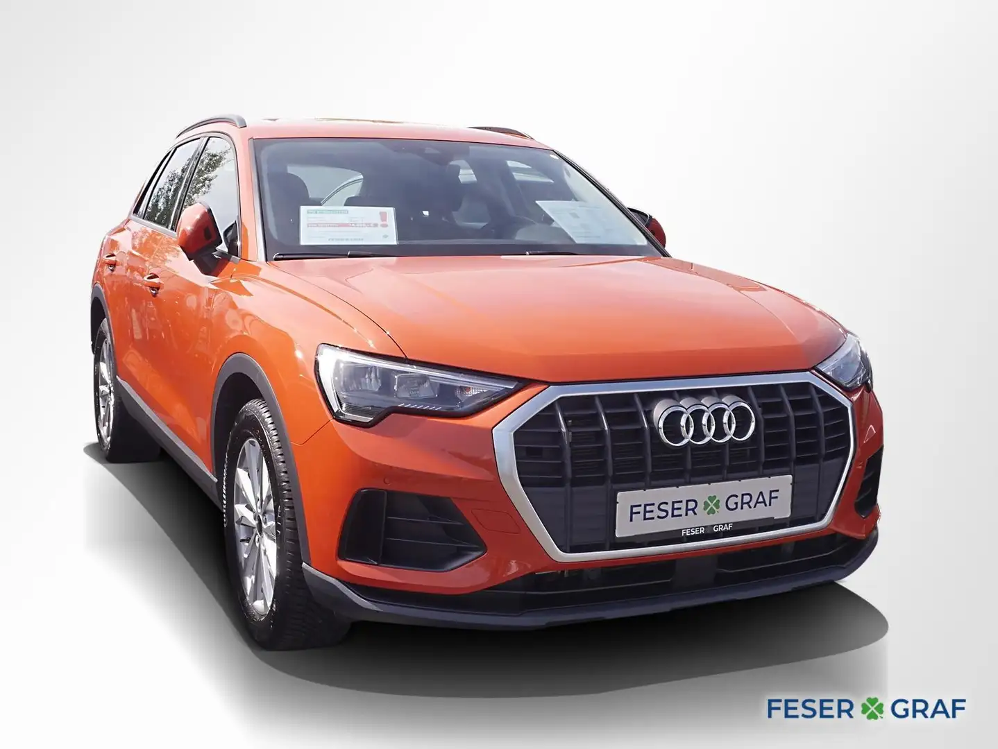 Audi Q3 35 TDI AHK Alu 18" DAB+ LED PDC SHZ V-Cockp. Оранжевий - 2