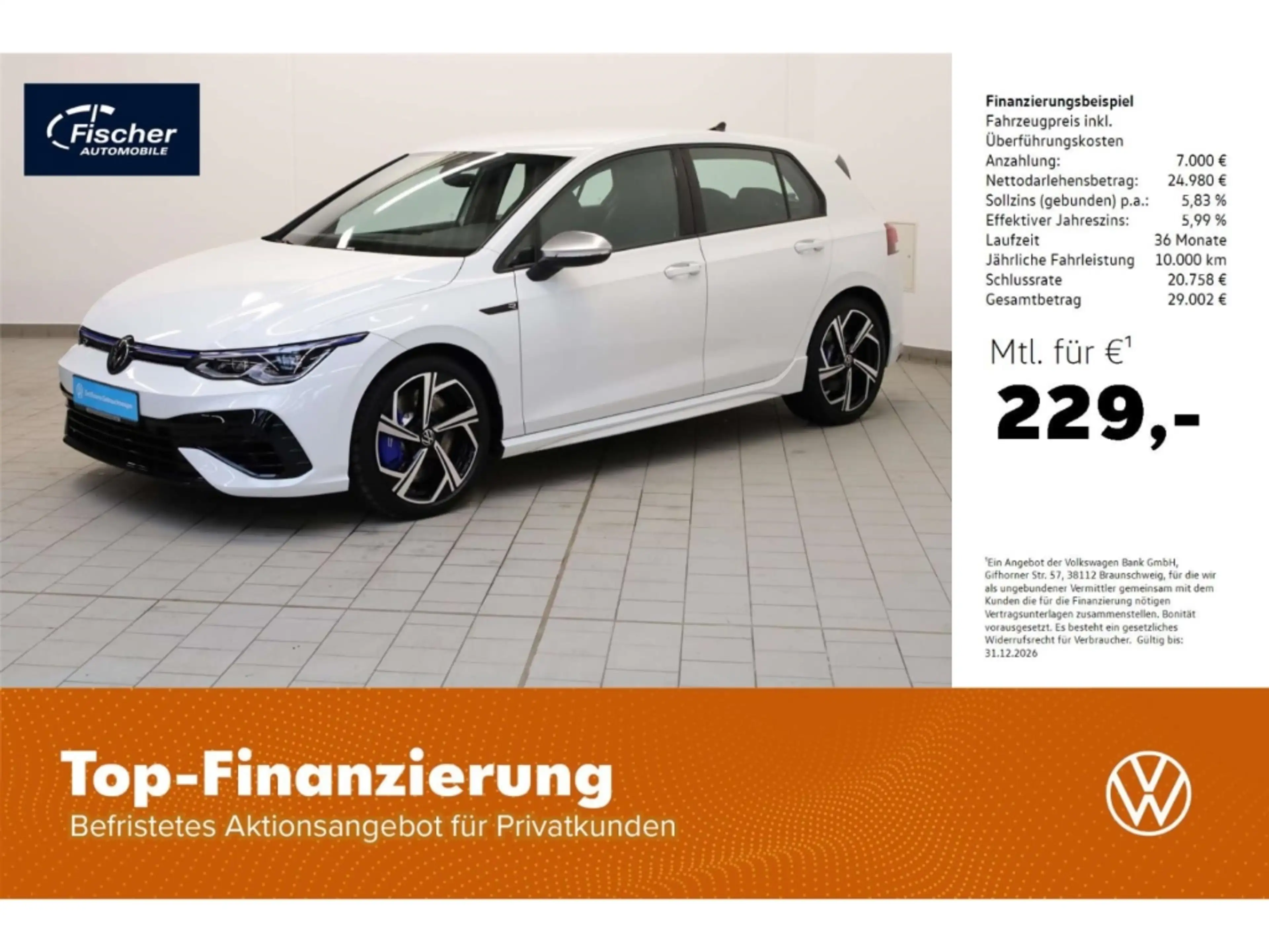 Volkswagen Golf R 2.0 TSI 4Mot. DSG LED/ACC/SH/Klima/DAB+