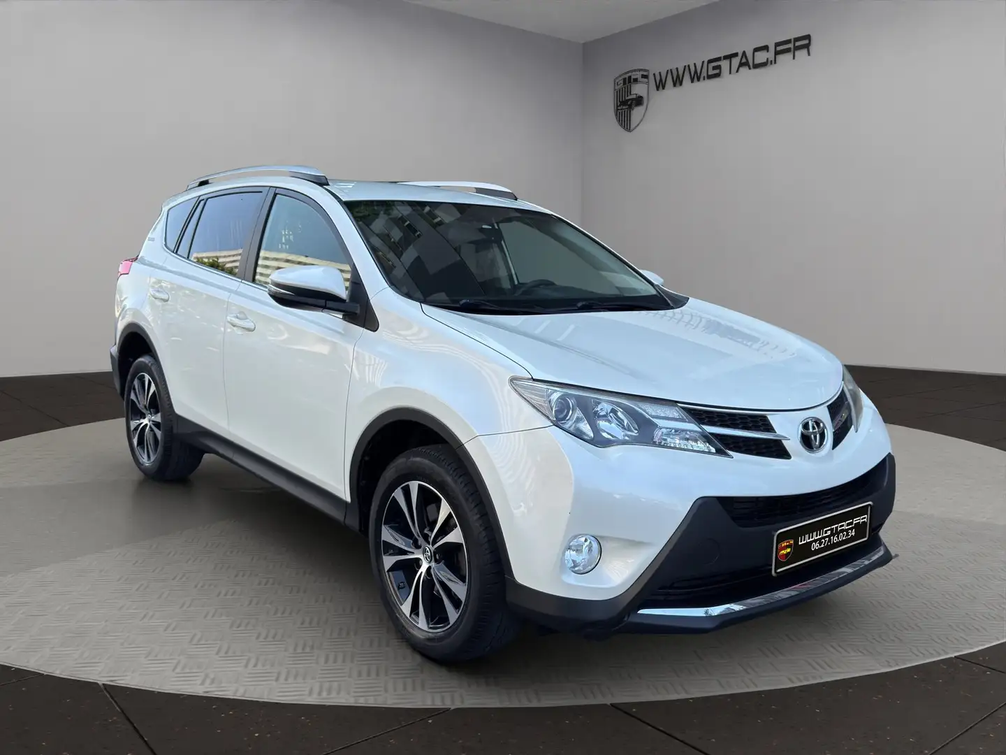 Toyota RAV 4 RAV4 124 D-4D AWD Life Blanc - 1