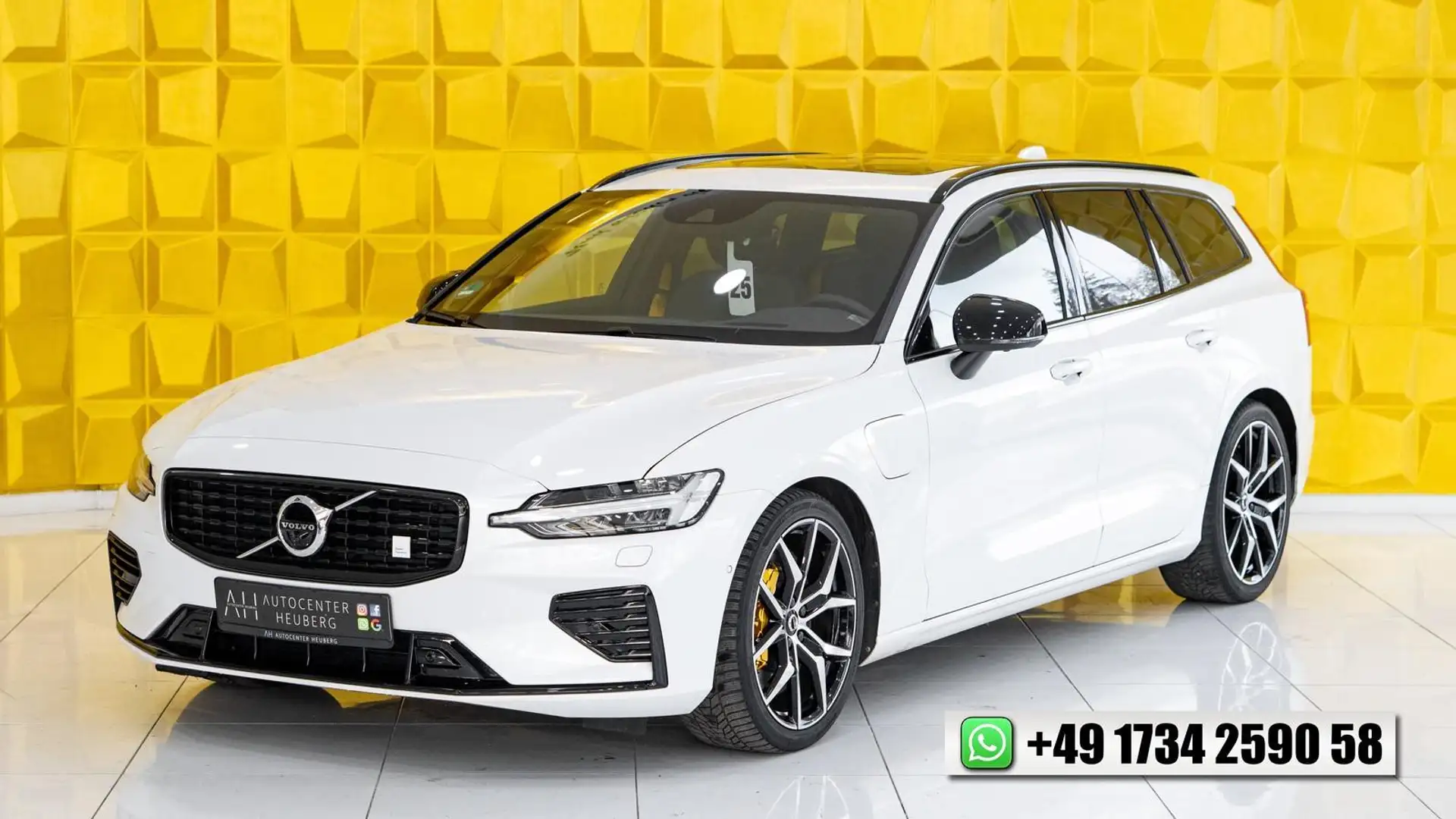 Volvo V60 Kombi Polestar AWD*1.Hd**360°*PANO*H&K White - 1
