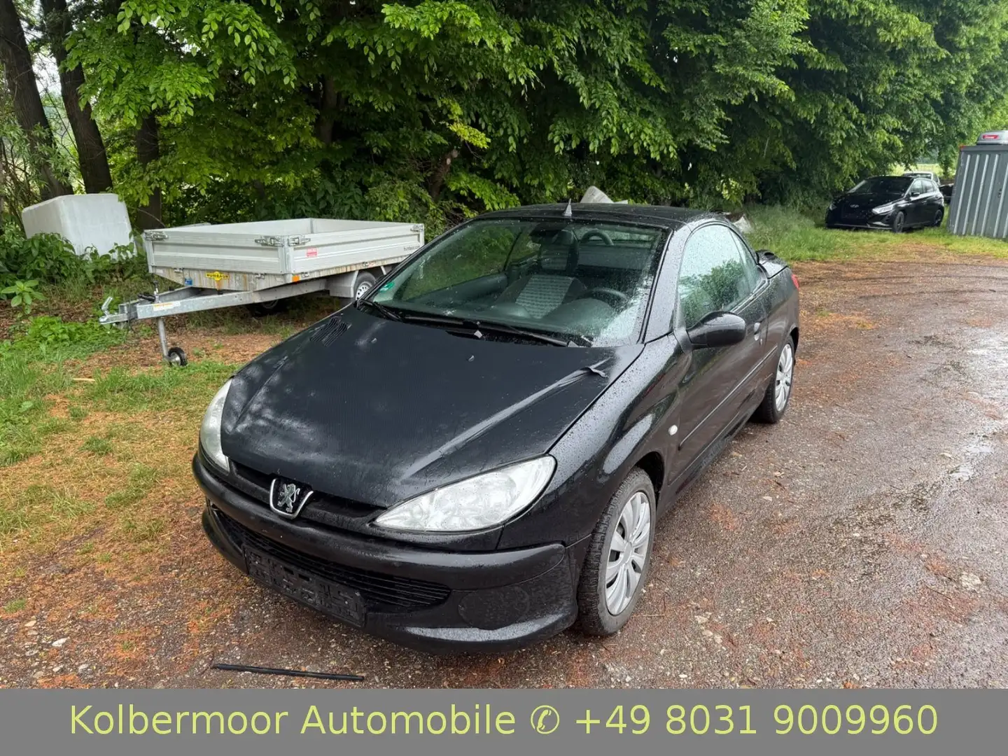 Peugeot 206 CC Filou 110 |CABRIO|ALU|RADIO Fekete - 1