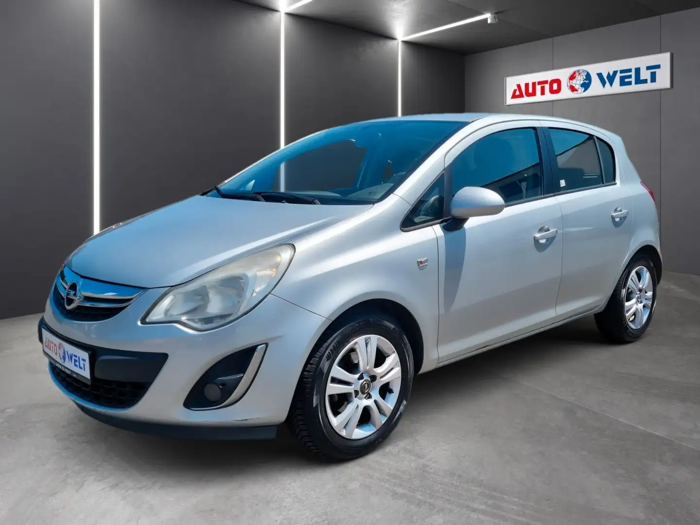 Opel Corsa D 1.2 16V Edition ecoFlex mit Klimaanlage Argent - 1