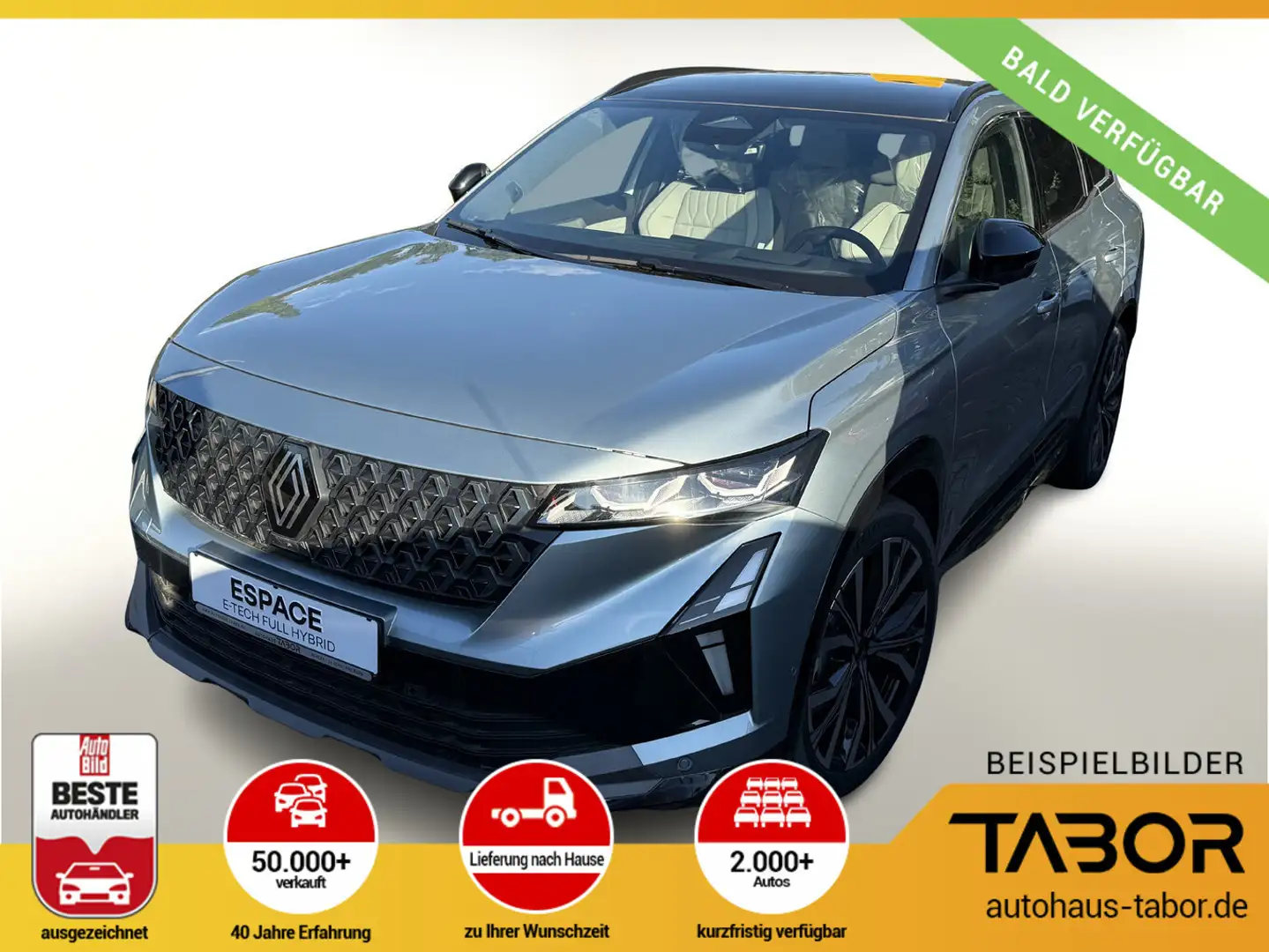 Renault Espace 6 Iconic E-Tech 200 7-Si PanoD el UVP-13%* Grau - 1