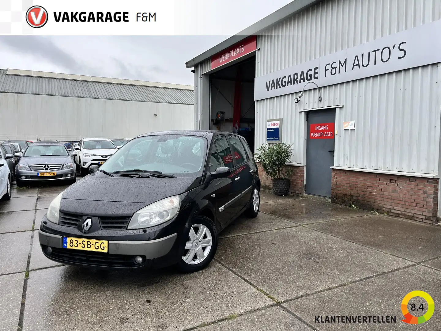 Renault Scenic 2.0-16V Tech Line Eerste eigenaar Zwart - 1