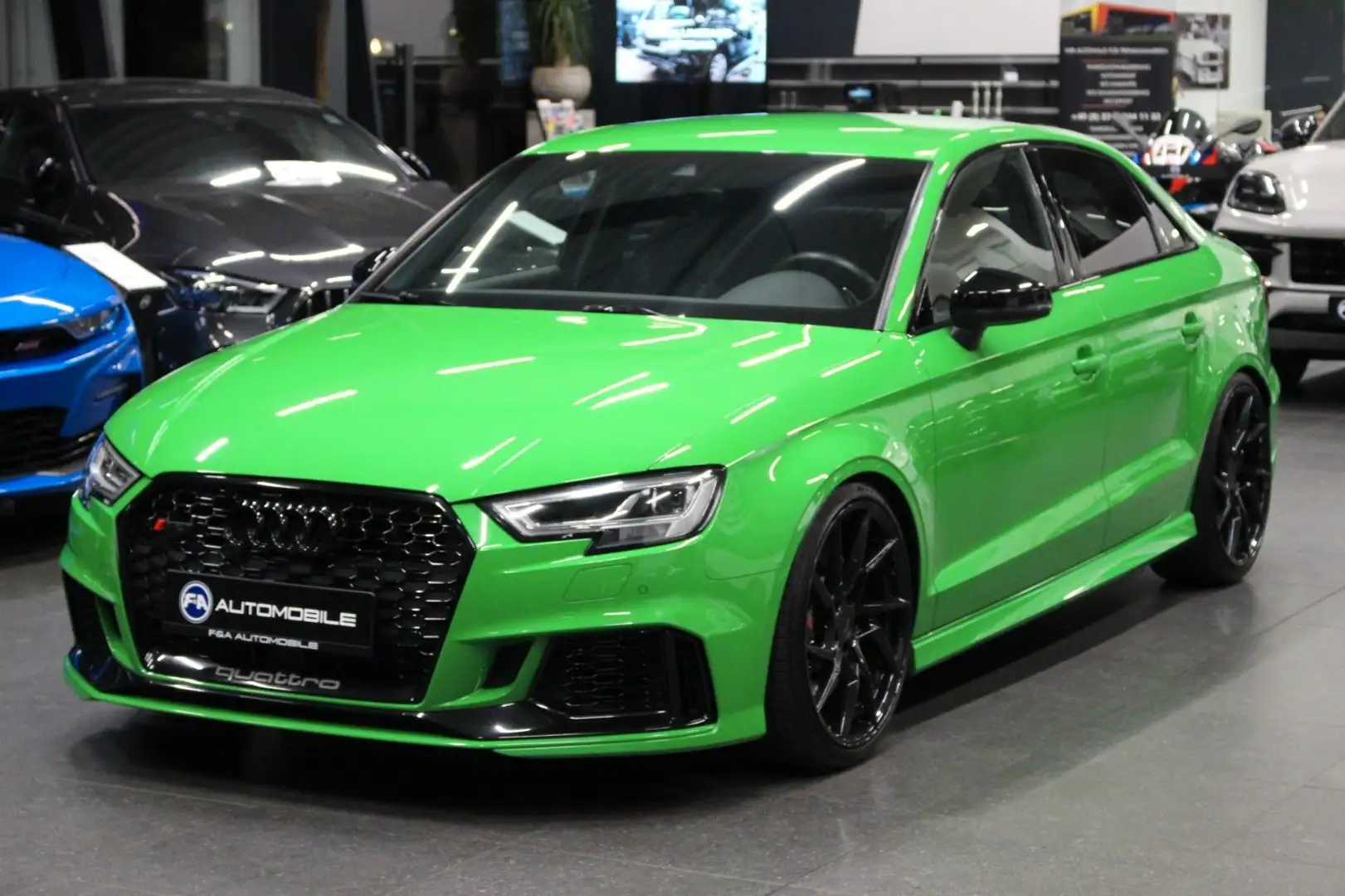 Audi RS3 Lim. 2.5 TFSI quatt. APR Tuning*KW V3*NO OPF Grün - 1