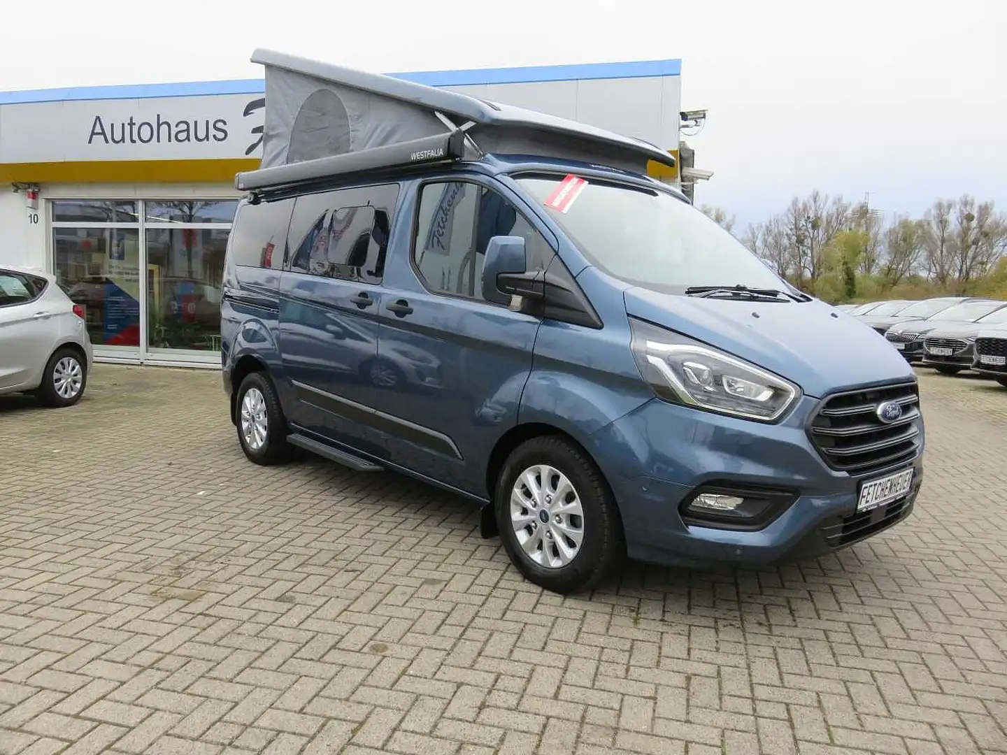 Ford Transit Custom Nugget XENON+RFK+NAVI+SHZ+AHK+MAR Blau - 1