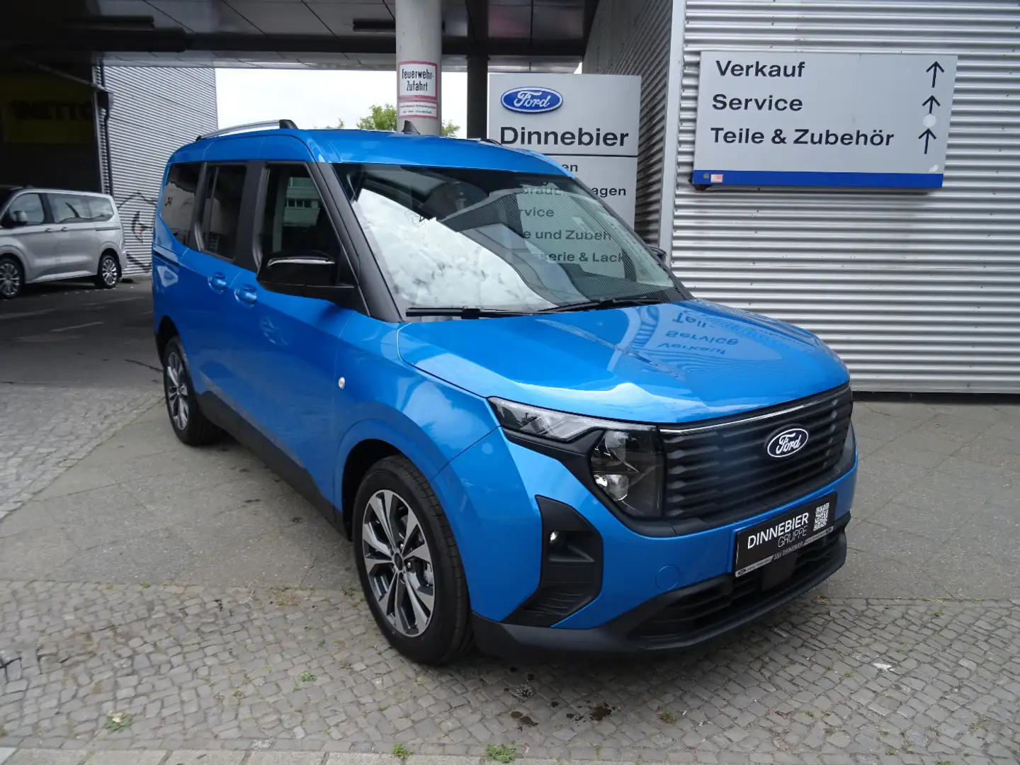 Ford Tourneo Courier Titanium+Autom.+PDC+RFKi+Sitzh. Blau - 2