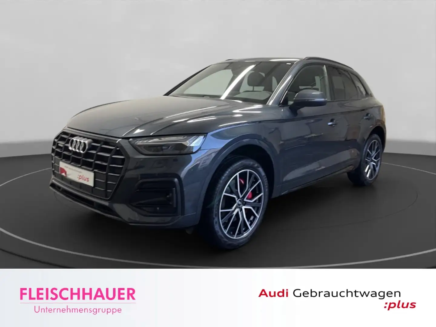 Audi Q5 50 TFSI e quattro advanced LED AHK CarPlay Navi DA Grau - 1