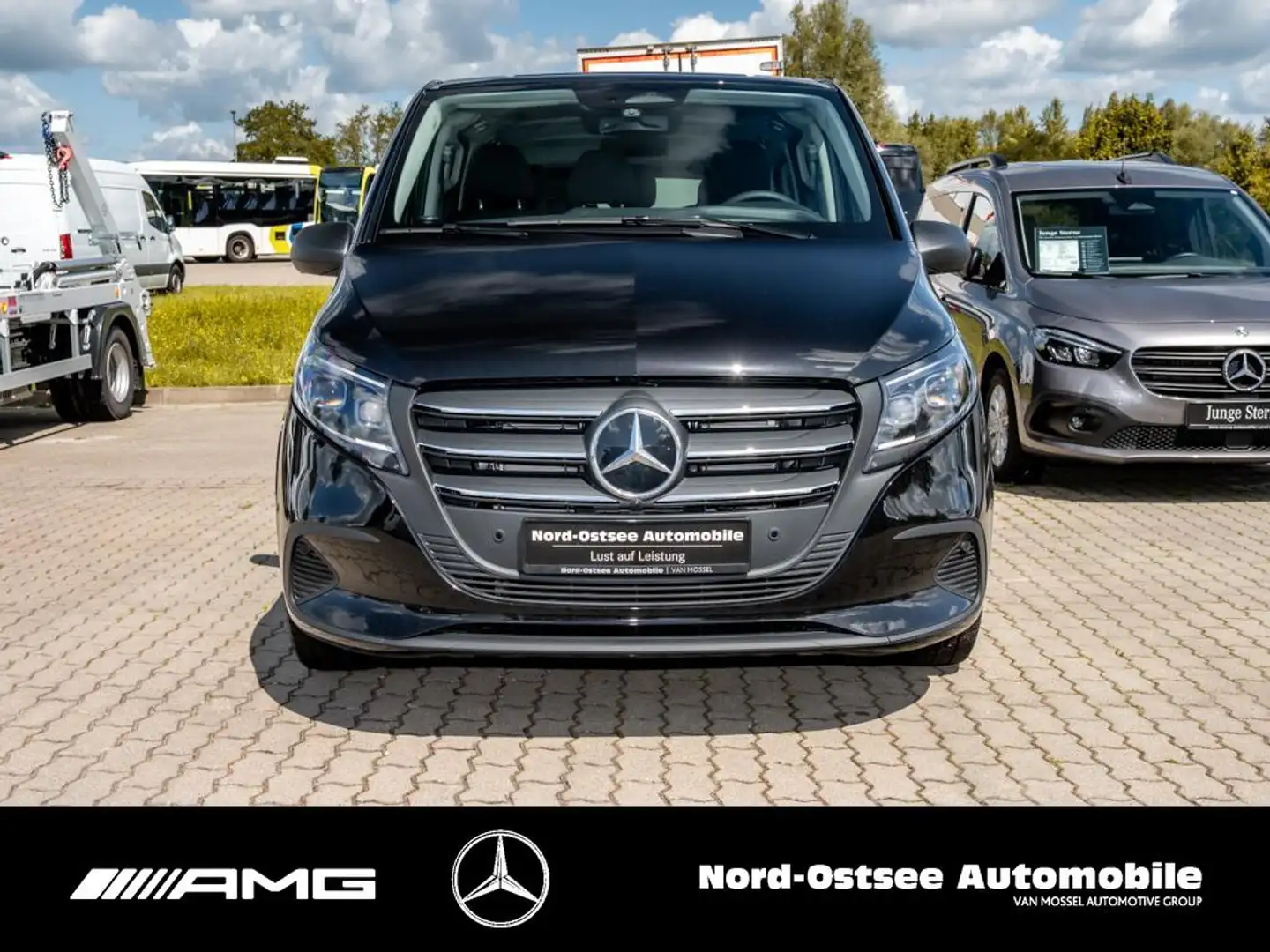 Mercedes-Benz Vito 114 TOURER EXTRALANG 2 SCHIEBETÜREN MBUX Zwart - 2
