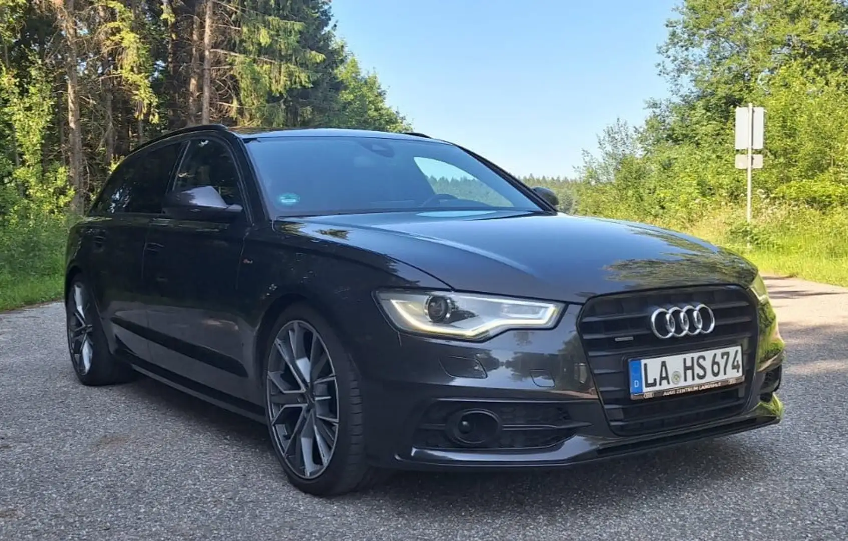 Audi A6 Avant 3.0 TDI DPF quattro S tronic sport selection Gris - 2