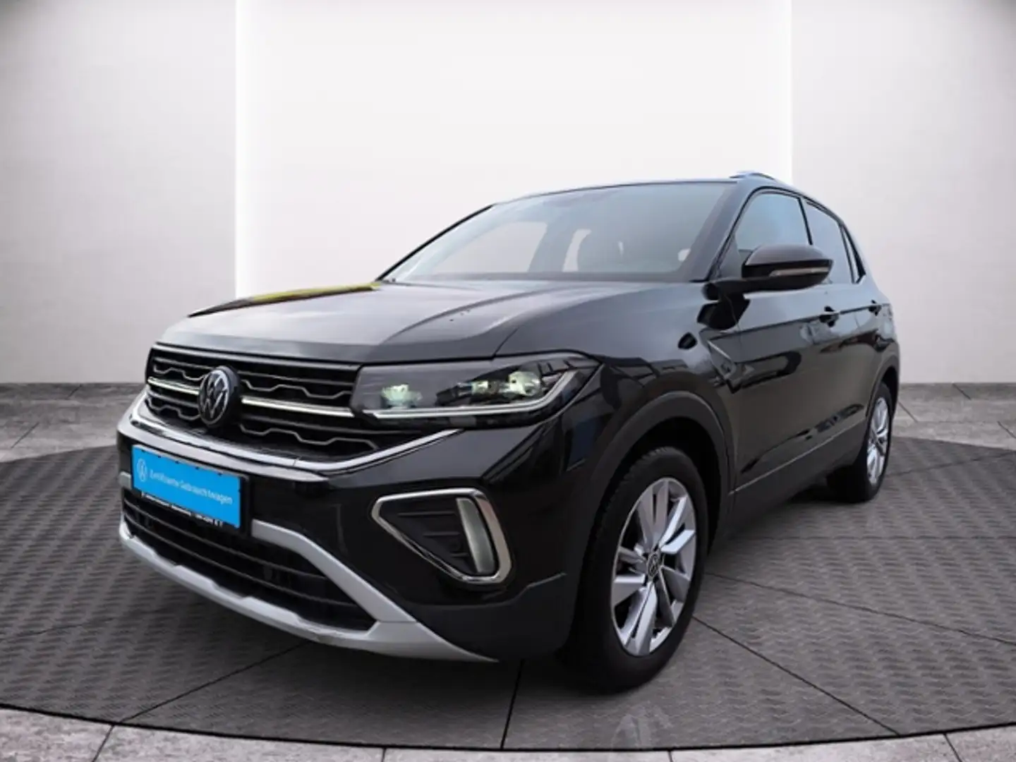 Volkswagen T-Cross 1.0 TSI OPF DSG Style LED ACC NAVI Schwarz - 2