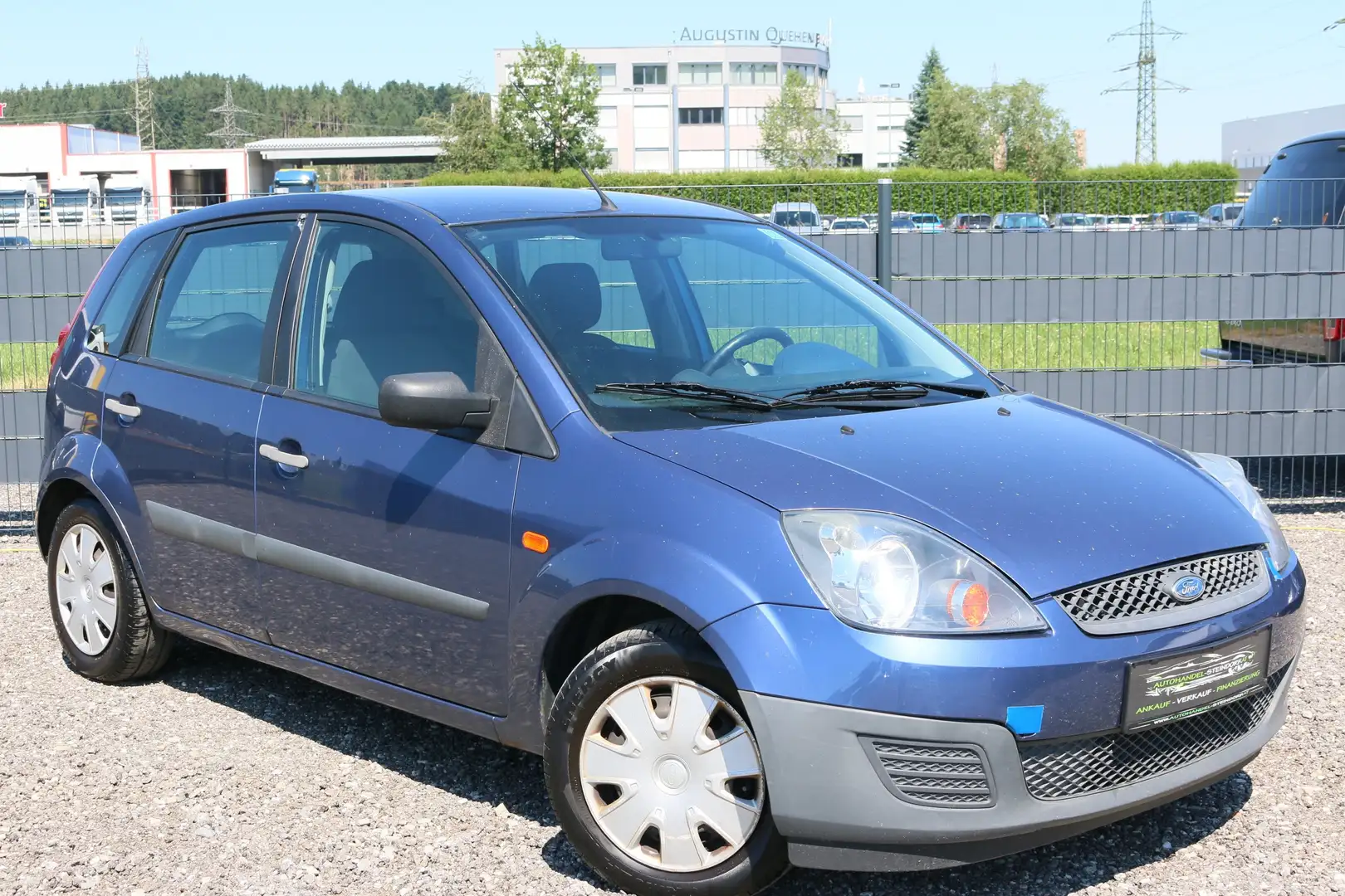 Ford Fiesta Ambiente*Pickerl*2.Besitz*elektr.Fensterheber Blau - 1
