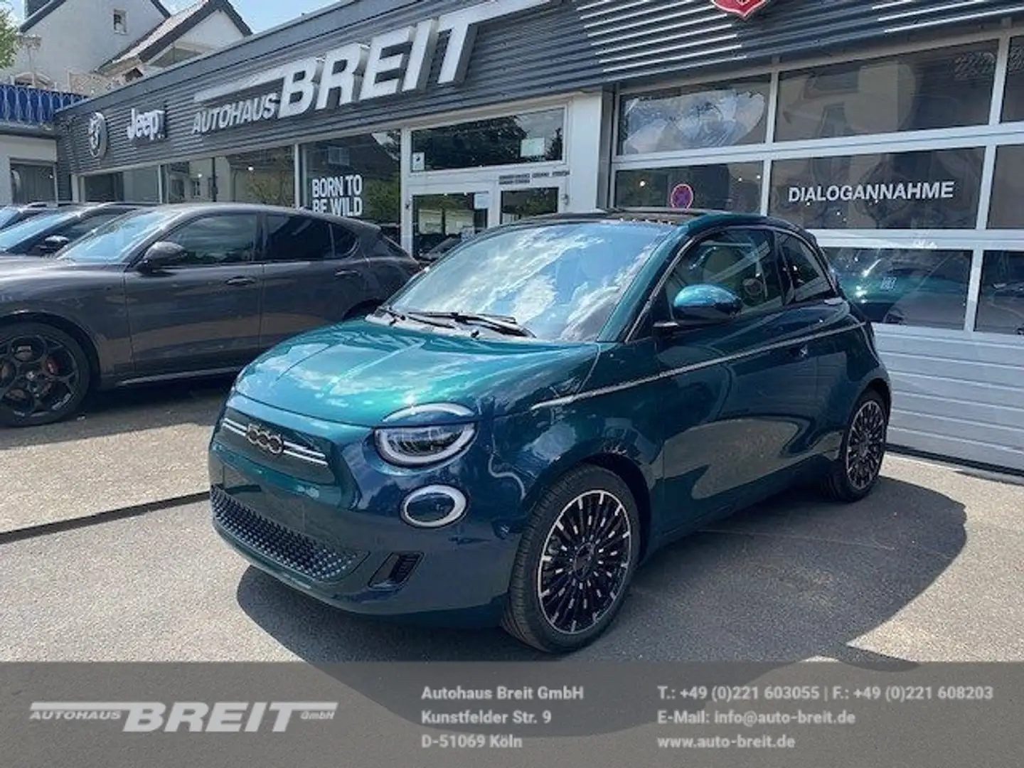 Fiat 500 Elektro la Prima 42 kWh 8-Fach bereift Azul - 1