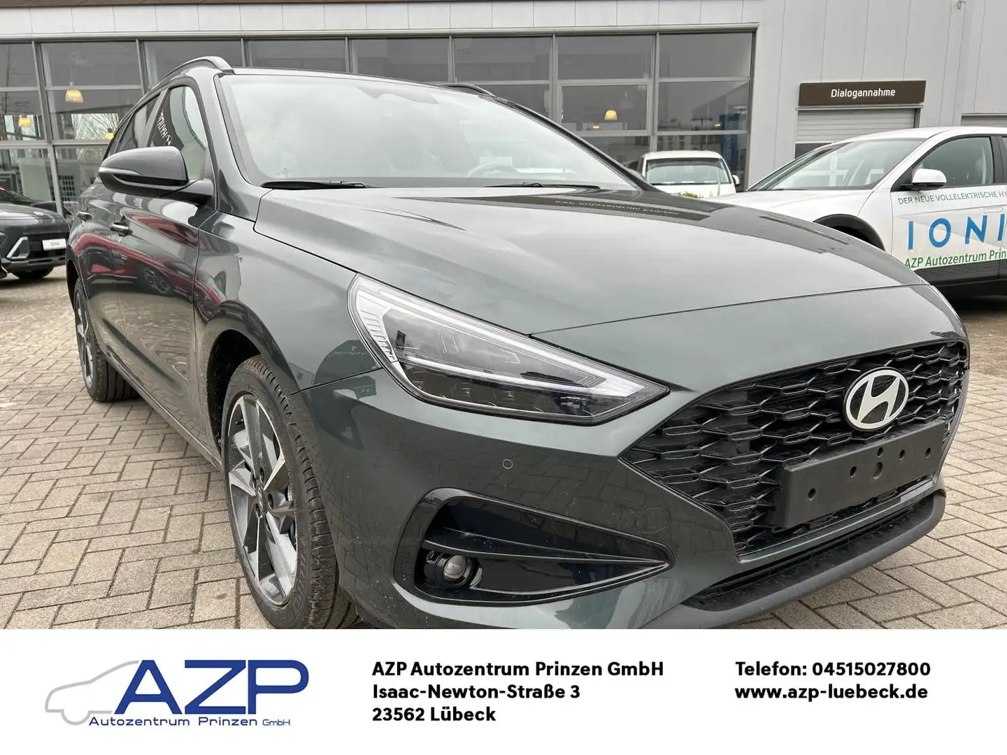 Hyundai i30 Kombi 1.5 T-GDI Hyb. ADVANTAGE.LED.Navi.Klimaaut.L Vert - 1