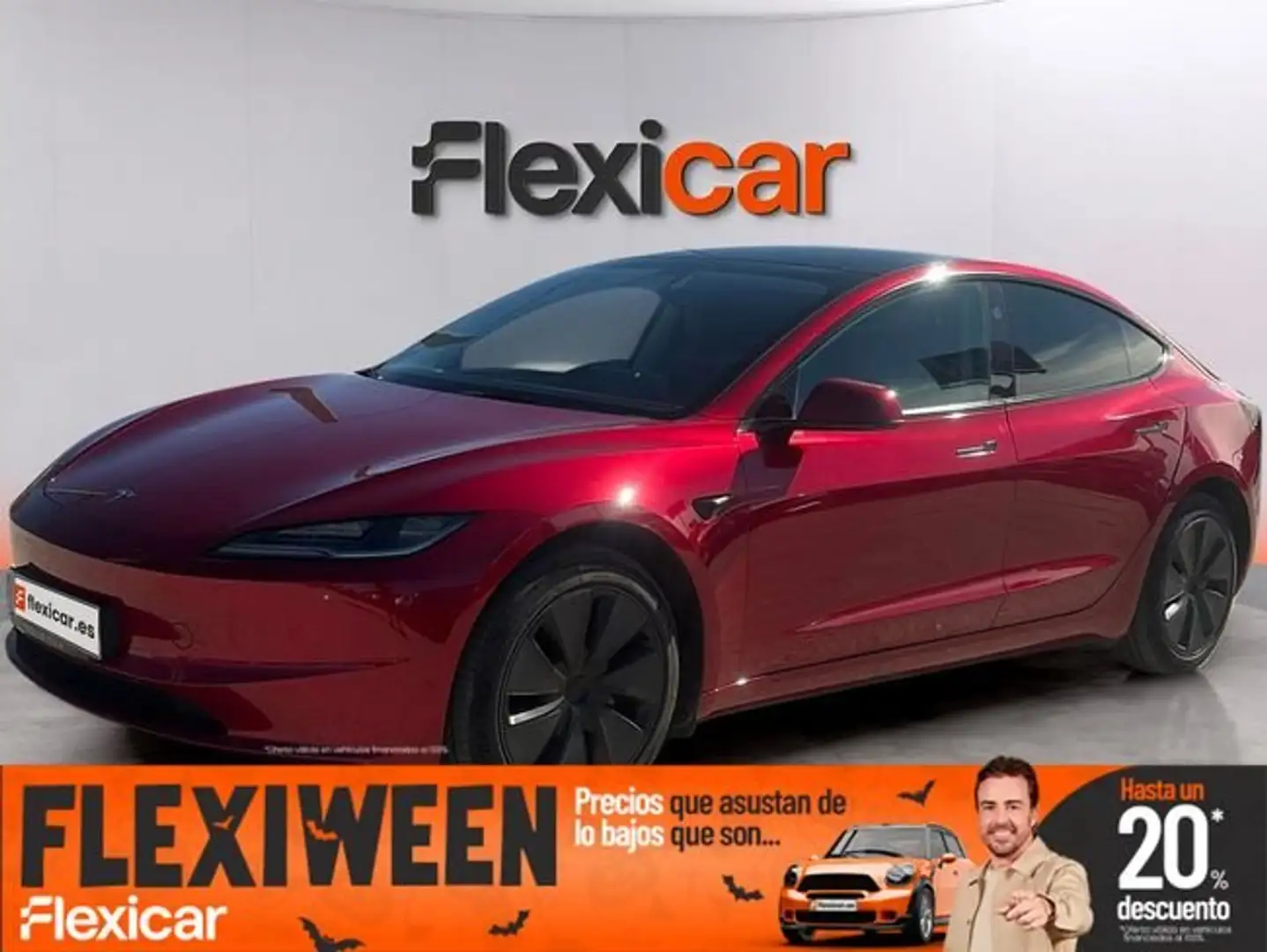 Tesla Model 3 RWD Burdeos - 1