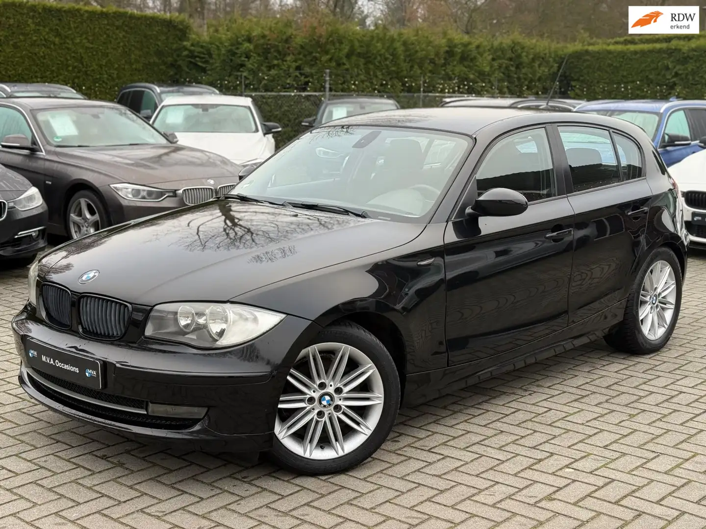 BMW 116 1-serie 116i|Ketting vervangen|Airco|Cruise contro Nero - 1