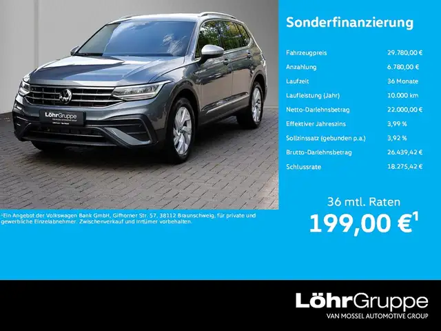 2025 Volkswagen Tiguan Allspace in Grey for sale