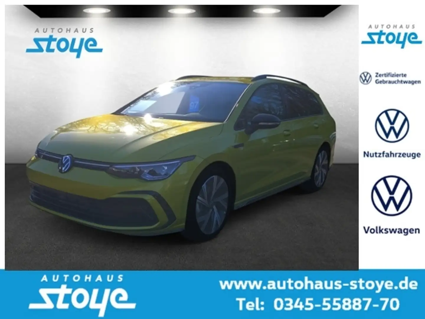 Volkswagen Golf Variant R-Line eTSi DSG Navi ACC Kamera Żółty - 1