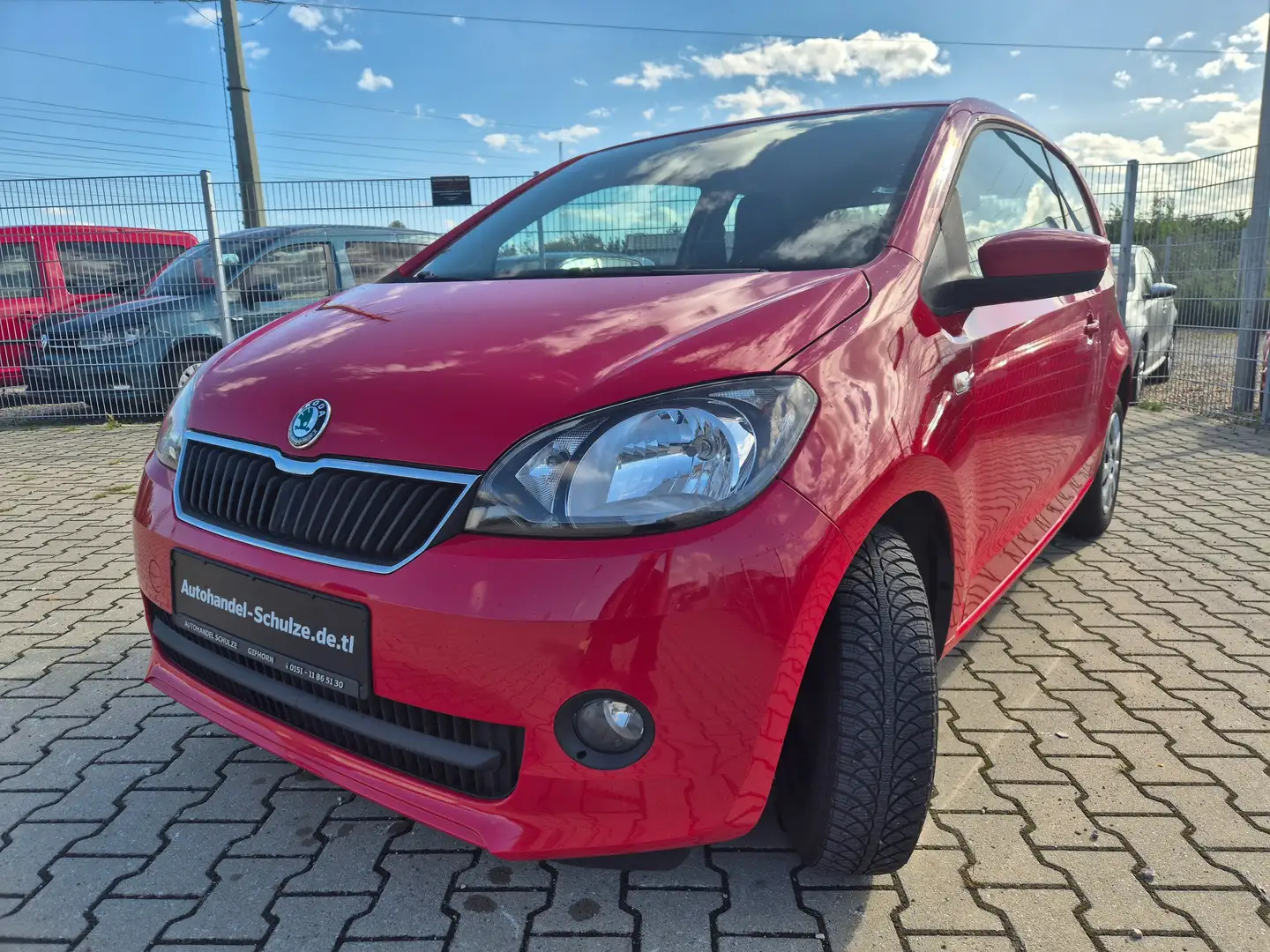 Skoda Citigo TÜV & INSPEKTION NEU Rot - 2