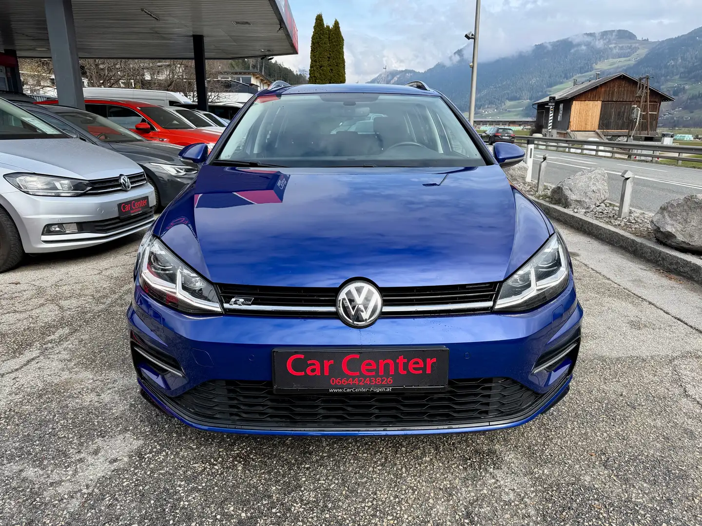 Volkswagen Golf Variant 1,6 TDI Highland R-line Blau - 2