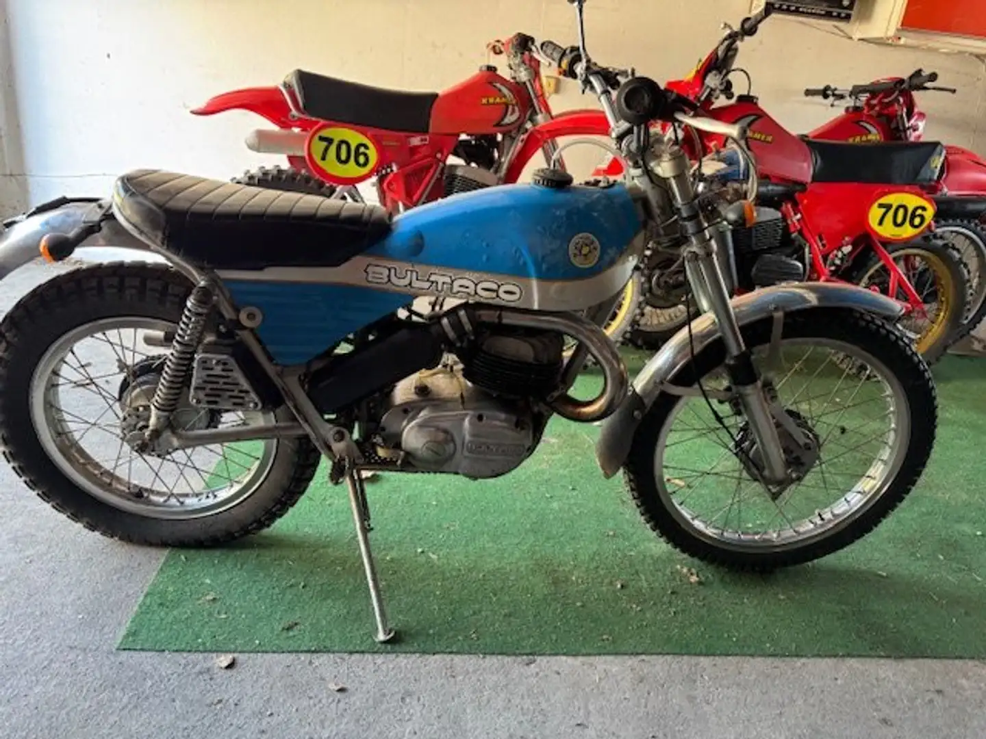 Bultaco Sherpa 250 Modrá - 1