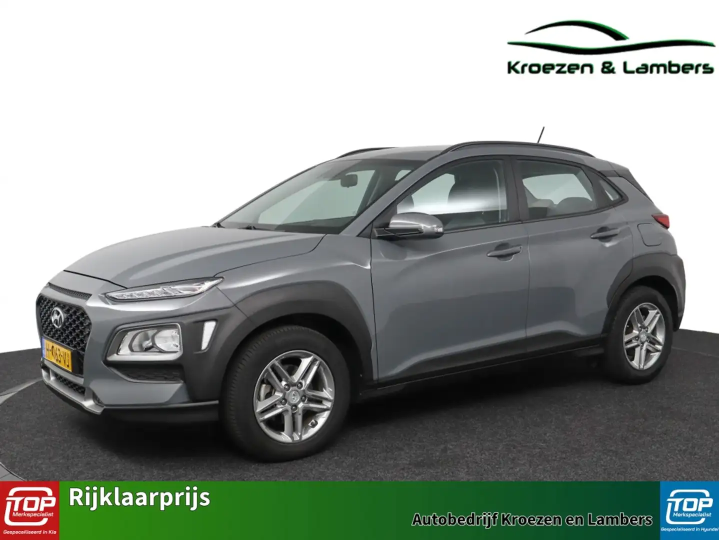 Hyundai KONA 1.0 T-GDI Comfort Gris - 1