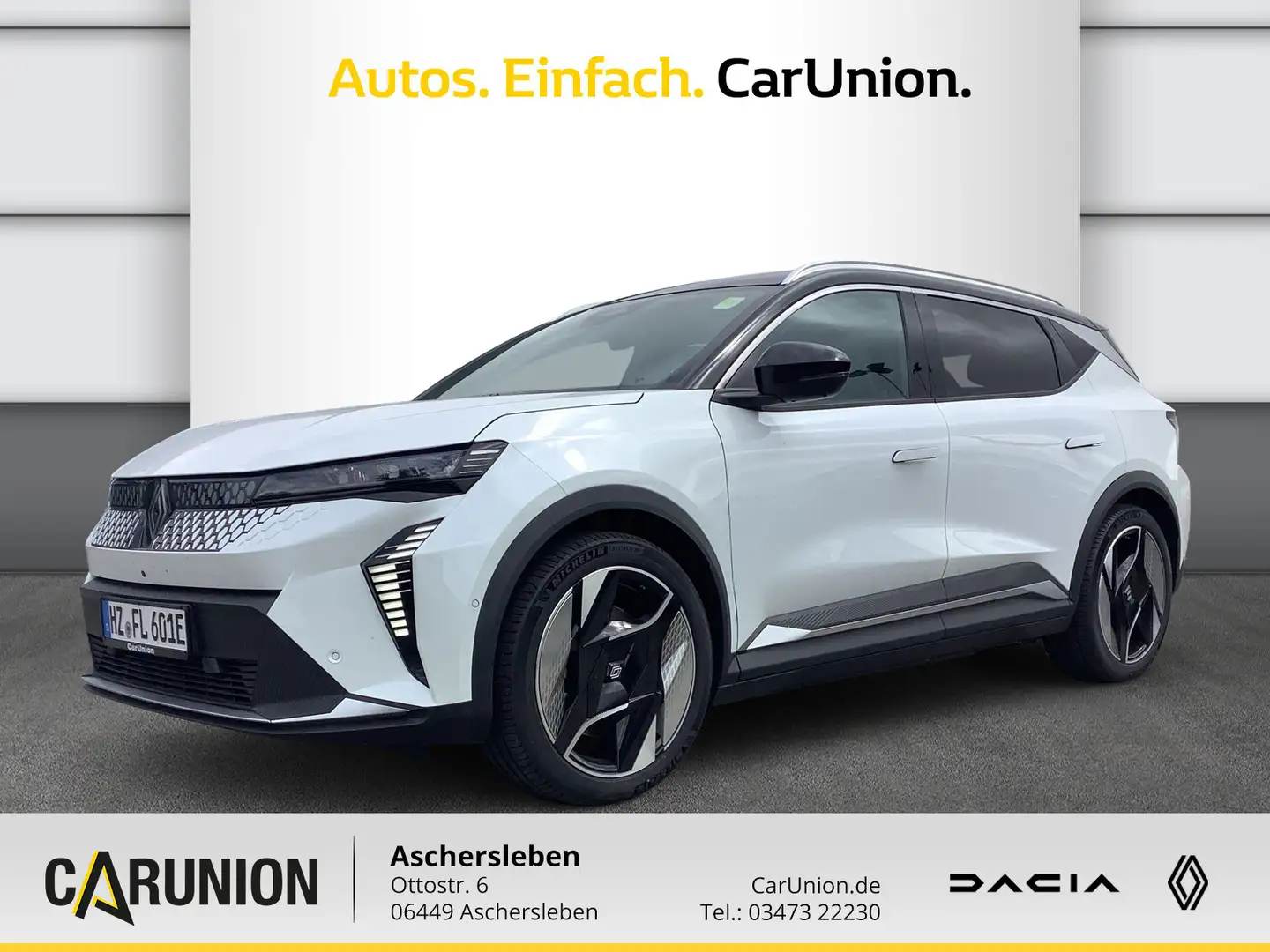 Renault Scenic E-Tech 100% ele Iconic 220 Long Range Weiß - 1