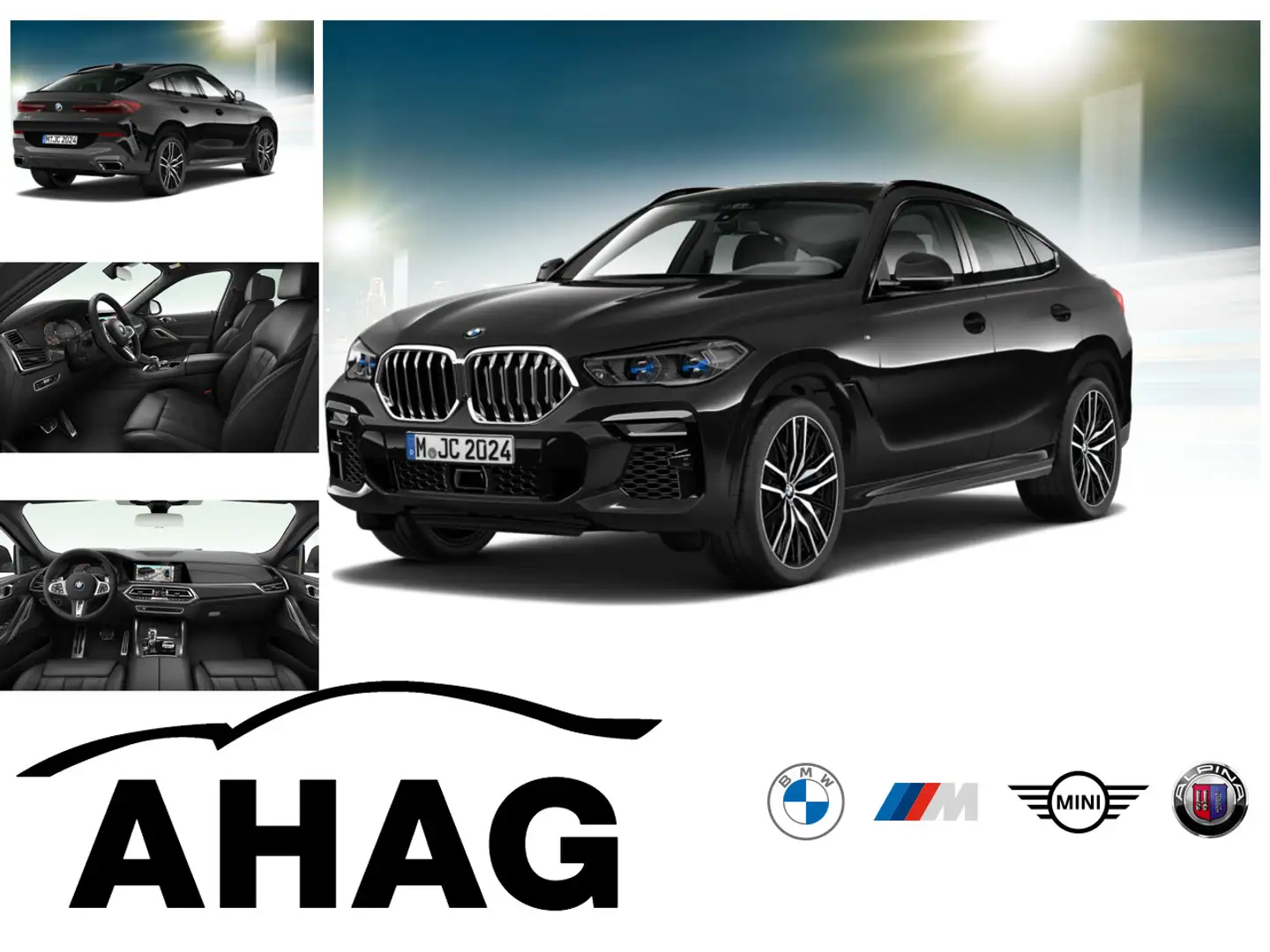 BMW X6 xDrive40d M Sportpaket Innovationsp. Panorama Noir - 1