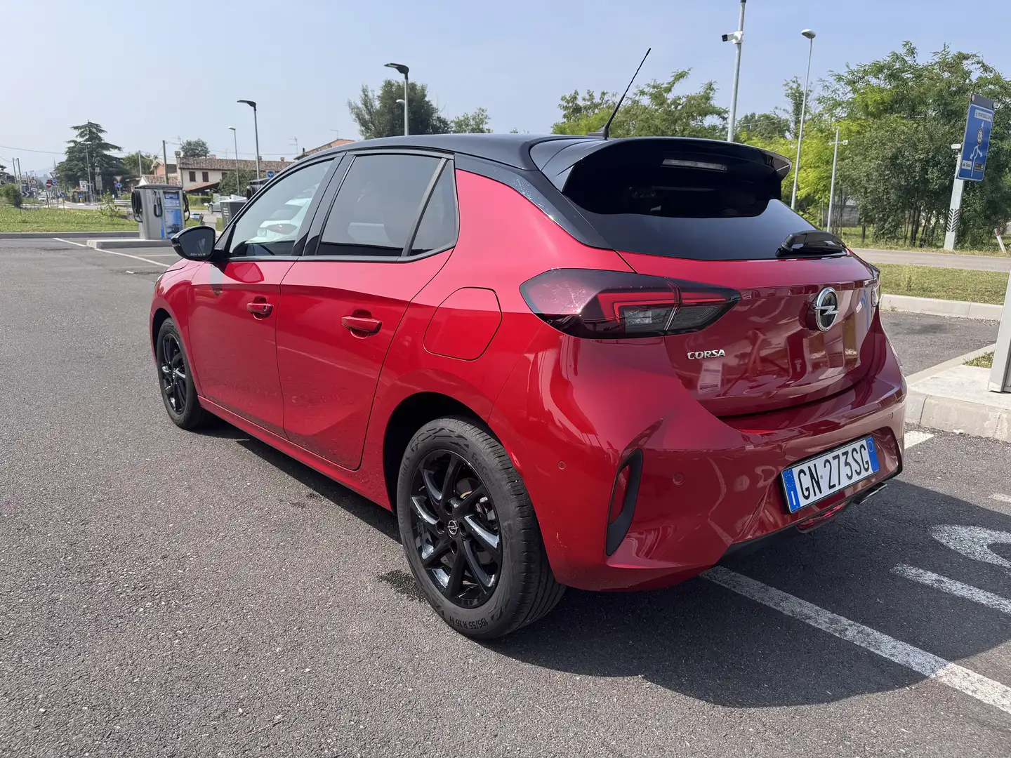 Opel Corsa Corsa VI 2020 1.2 GS Line s Rosso - 2
