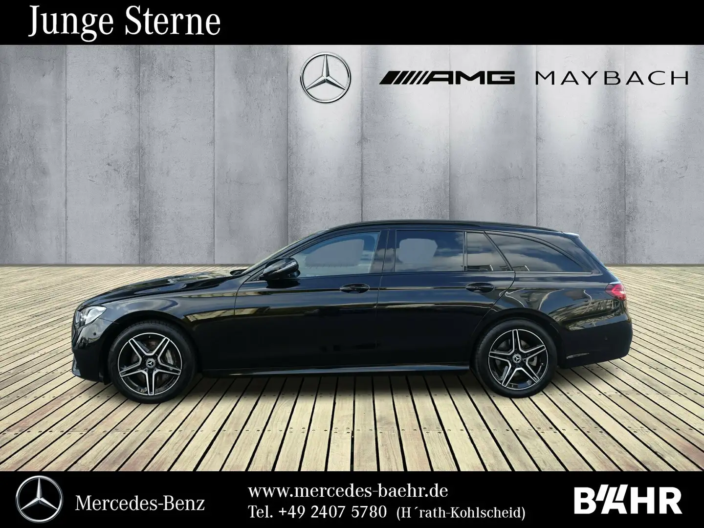 Mercedes-Benz E 300 E 300 e T AMG+Night/MBUX-Navi/LED/Parktr.+RFK Schwarz - 2