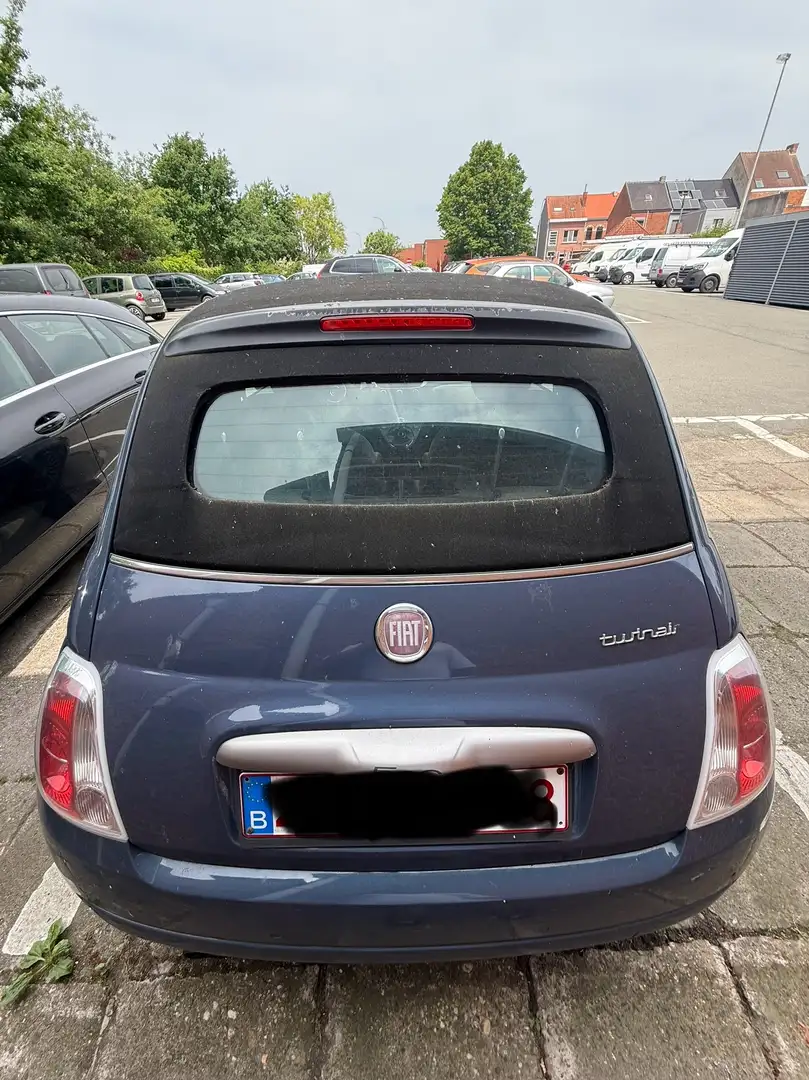 Fiat 500 500 0.9 TwinAir Start Bleu - 2