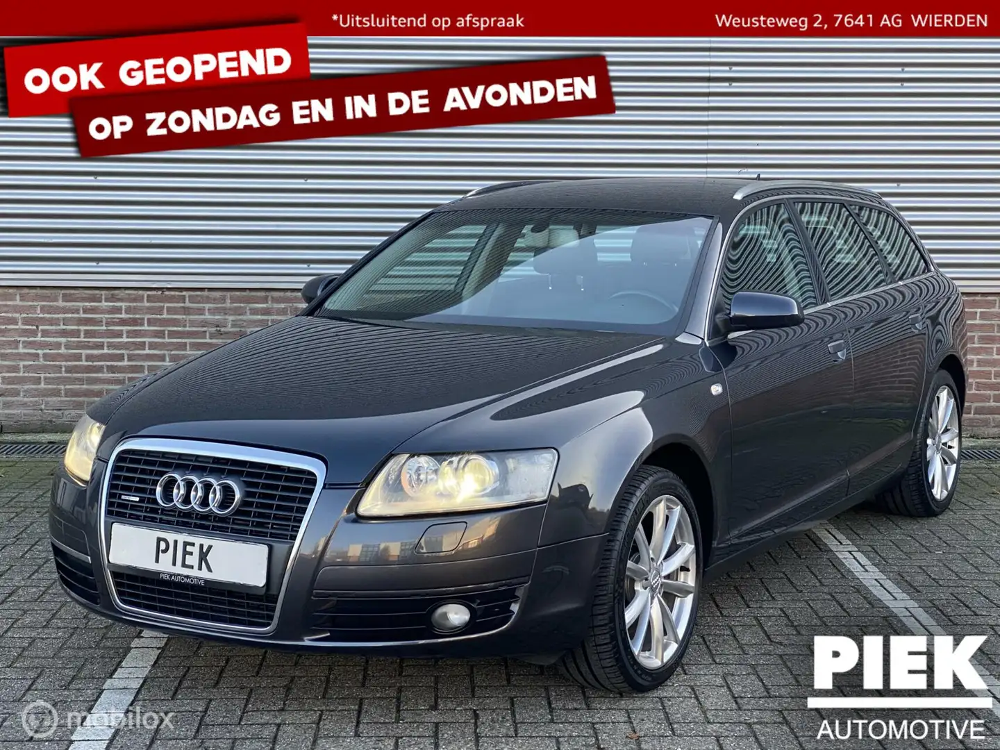 Audi A6 Avant 3.2 FSI quattro Pro Line Business BTW Blauw - 1