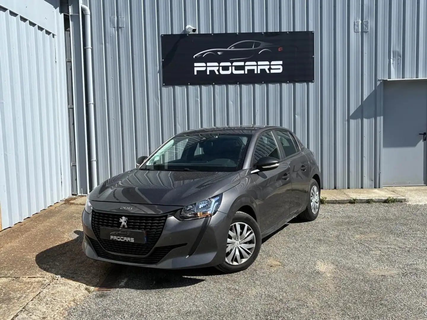Peugeot 208 1.2i PureTech 75 CV Like Gris - 1