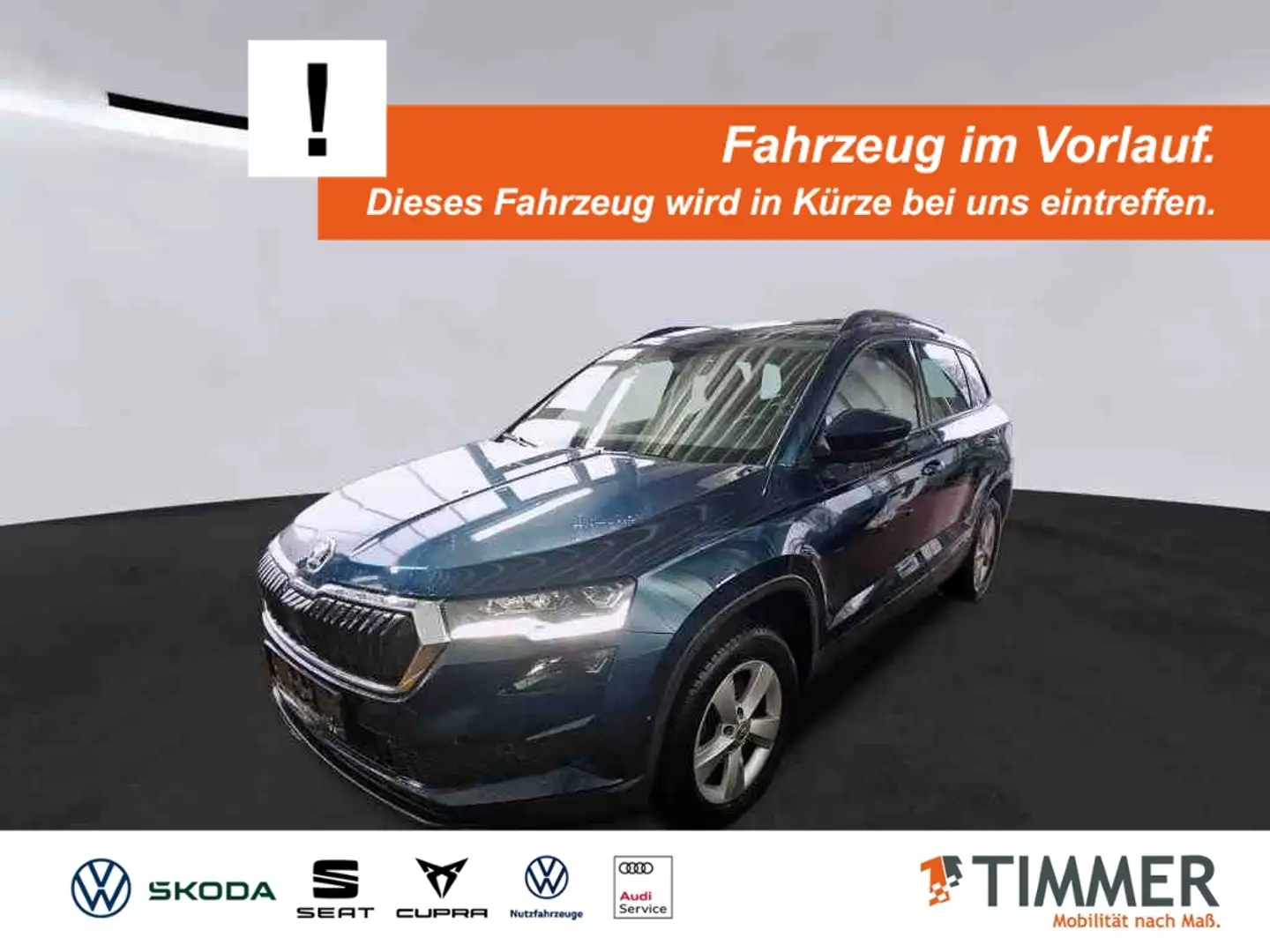 Skoda Karoq 1.5 TSI DSG STYLE +LED +360° +VIRTUAL +TEMPO +NAV Blau - 1