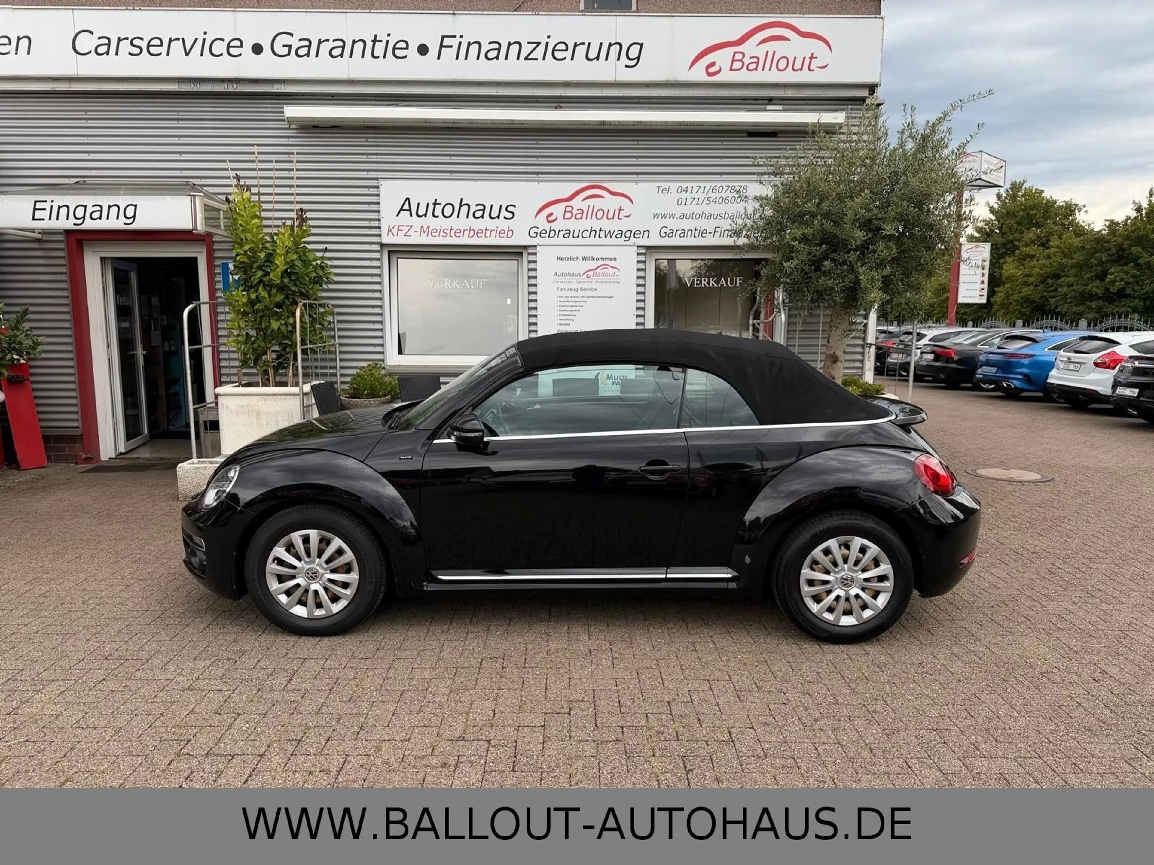 Volkswagen Beetle Cabriolet Allstar*2.HAND*KLIMA*TEMP*KAMER