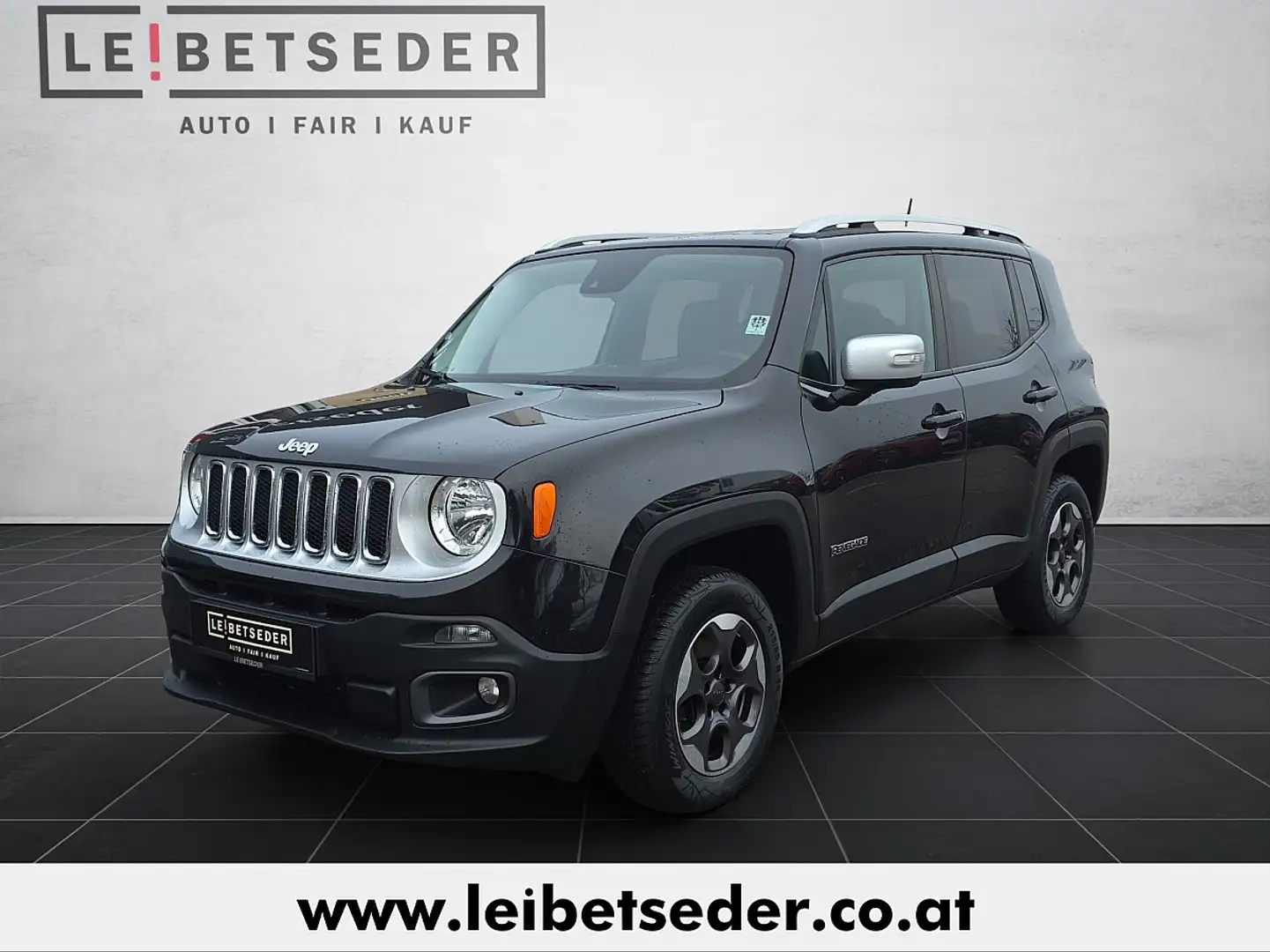 Jeep Renegade 2,0 MultiJet II 120 Limited AWD Schwarz - 1