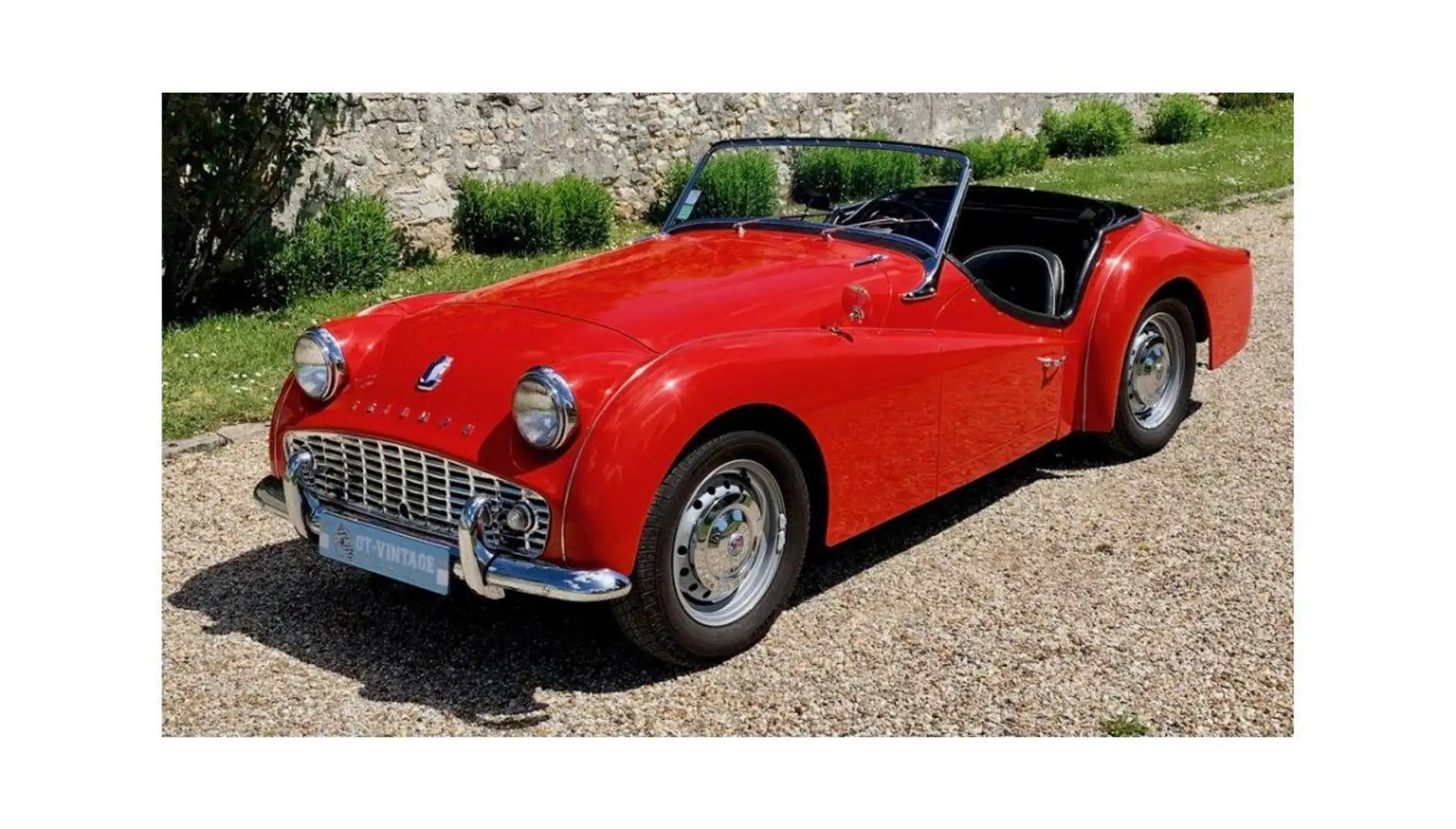 Triumph TR3 1960 Rot - 1