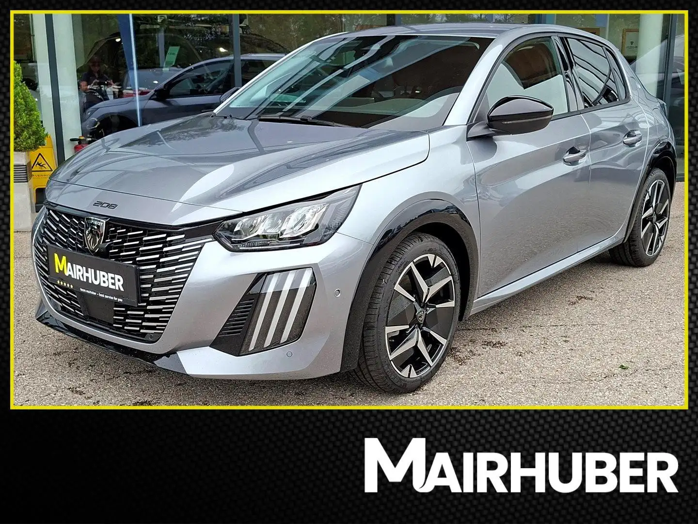 Peugeot 208 ALLURE Turbo 100 6-Gang-Manuell Silber - 1