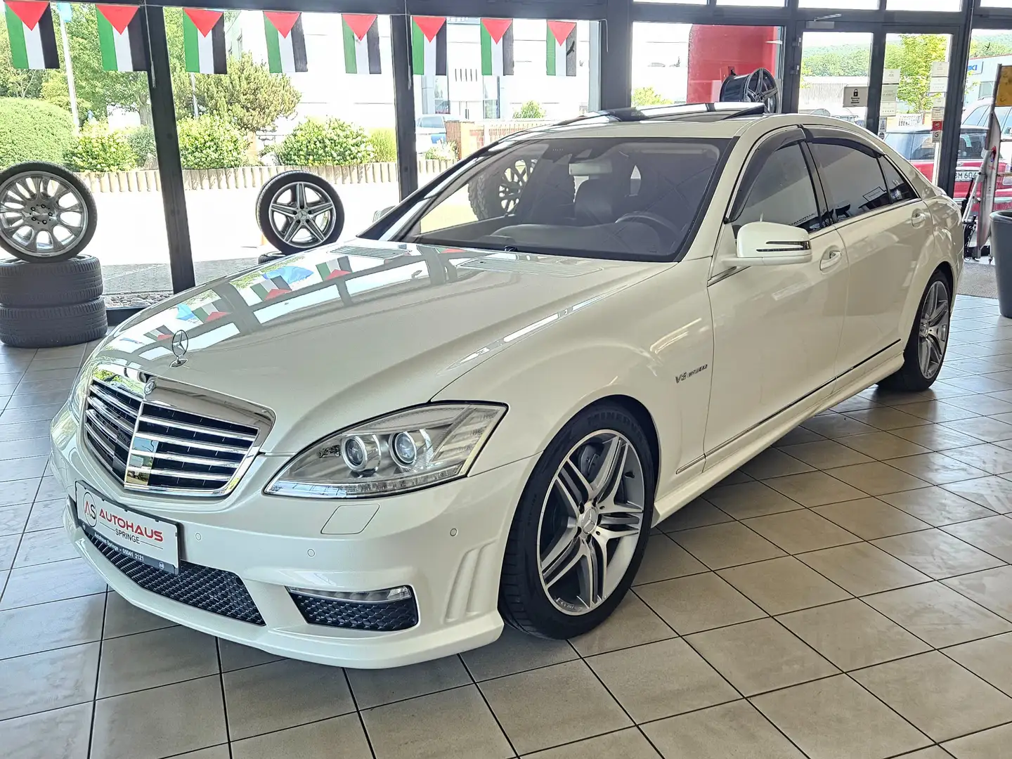 Mercedes-Benz S 63 AMG L *Scheckheftgepflegt, Liebhaberzustand* Weiß - 1