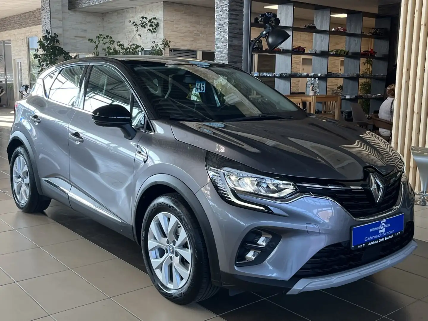 Renault Captur Intens AHK LED dig.Cockpit R.Cam Navi Grau - 1