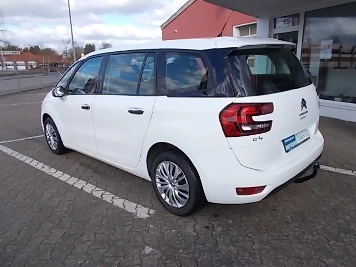Citroen Grand C4 Picasso PT 130 S&S , AHK, PDC, Garantie, Blanco - 2