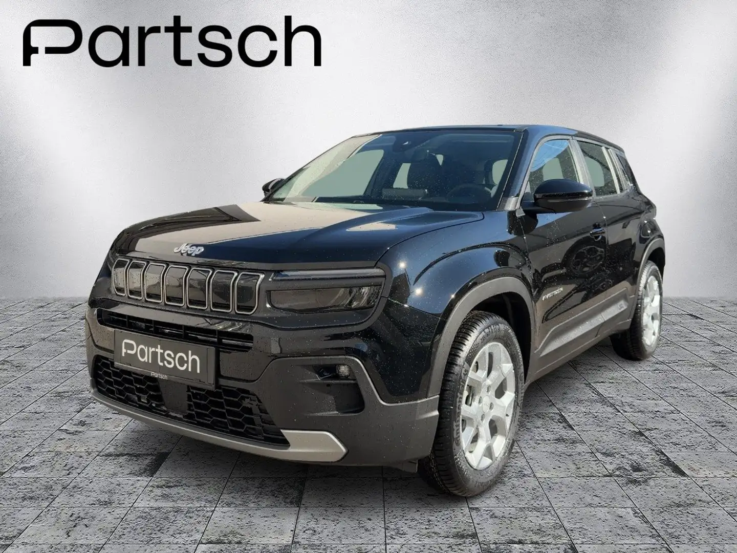 Jeep Avenger Altitude 1.2 GSE T3 100 Abst.tempom. RFK Schwarz - 1