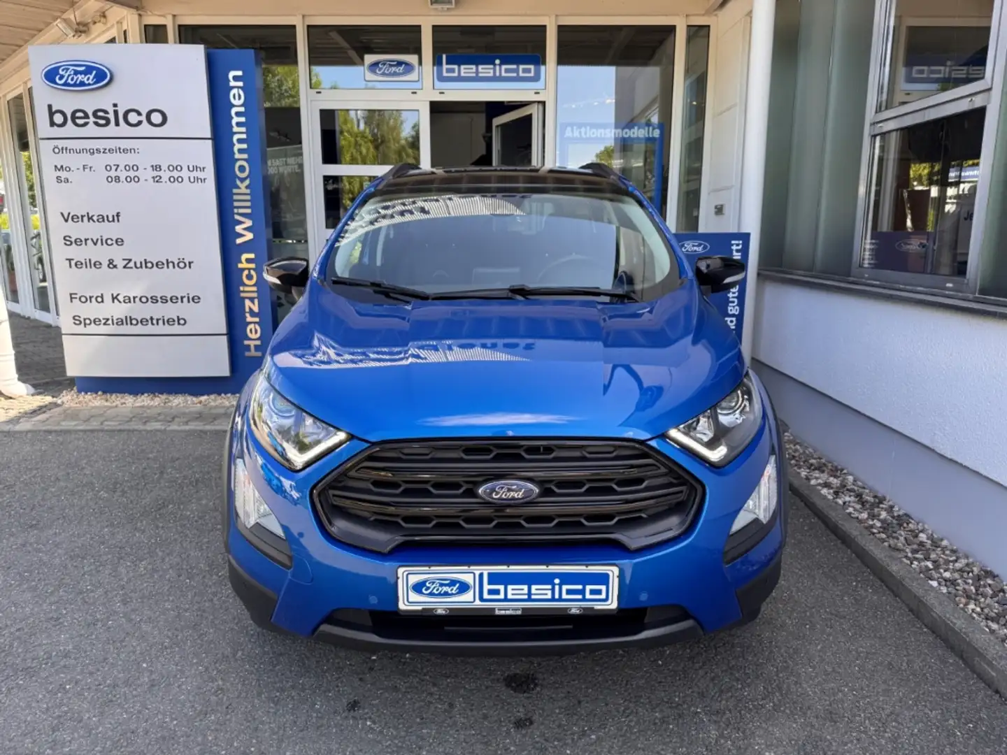Ford EcoSport Active+PDC+BLIS+B&O+DAB+NAV+KeyFree+LMF Blau - 2
