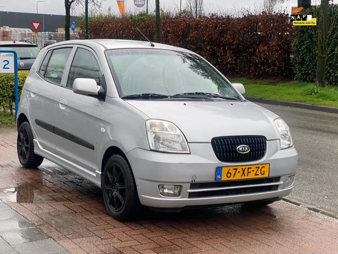 Kia Picanto 1.0 LXE *5Drs|Airco Grijs - 1