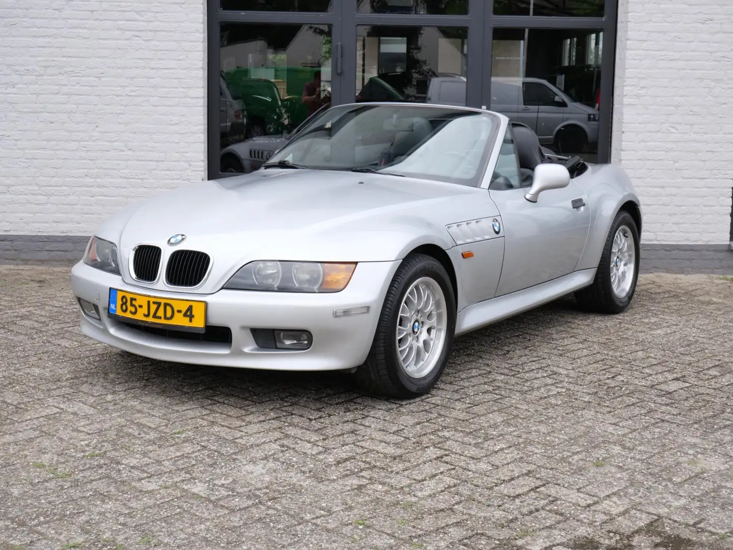 BMW Z3 Roadster 1.9i Airco Leder Stoelverwarming Hard top Grijs - 1